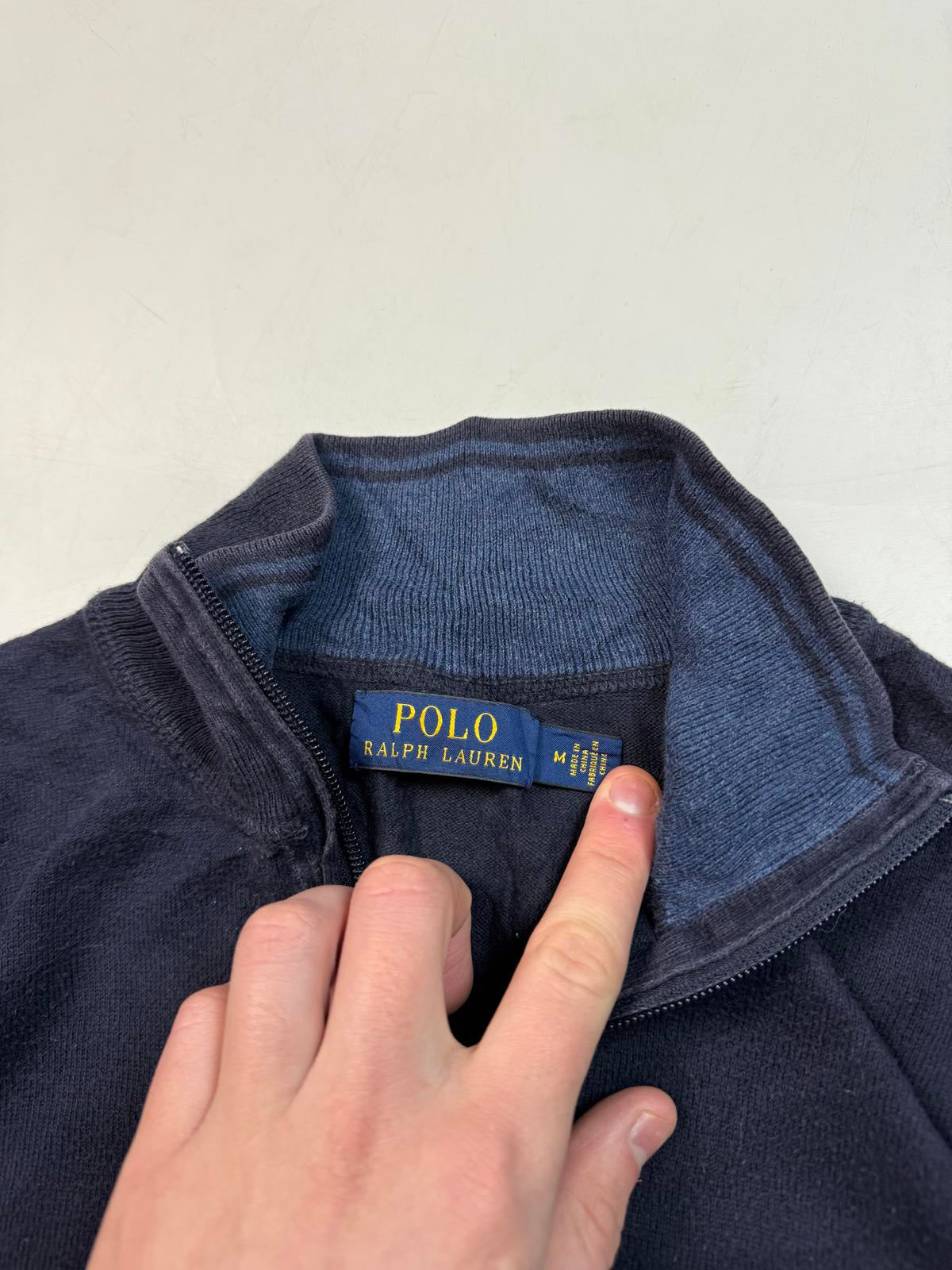 Polo Ralph Lauren quarter zip sweatshirt (M)
