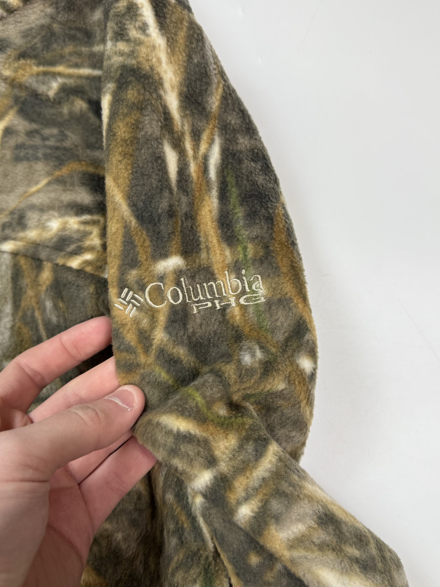 Columbia PHG real tree camo fleece (S)