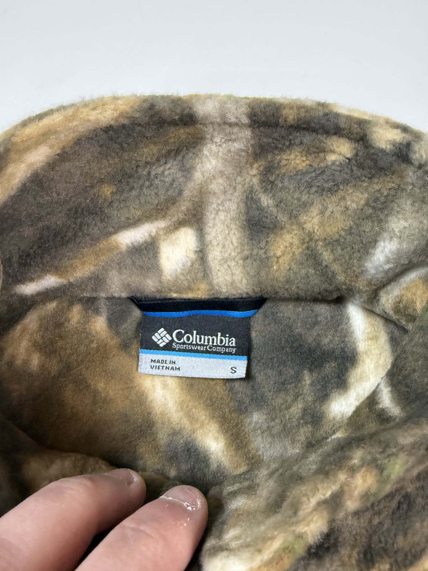 Columbia PHG real tree camo fleece (S)