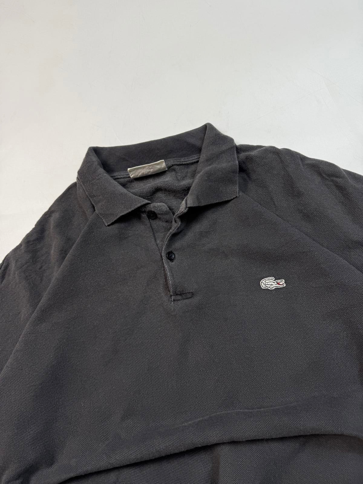 Vintage 90s Lacoste collared sweatshirt (M)