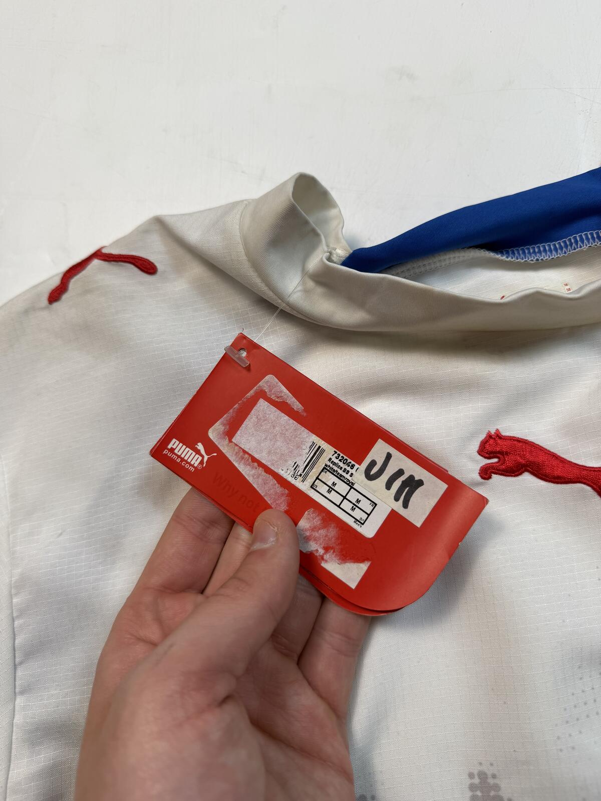 Vintage BNWT Czech Republic 2006-08 Puma away football shirt (S)