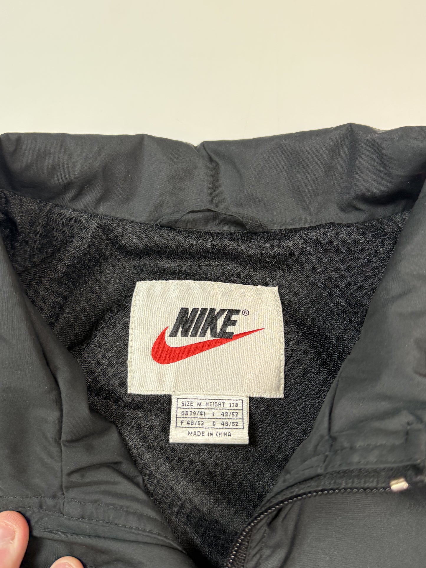 Vintage 90s Nike waterproof harrington jacket (M)