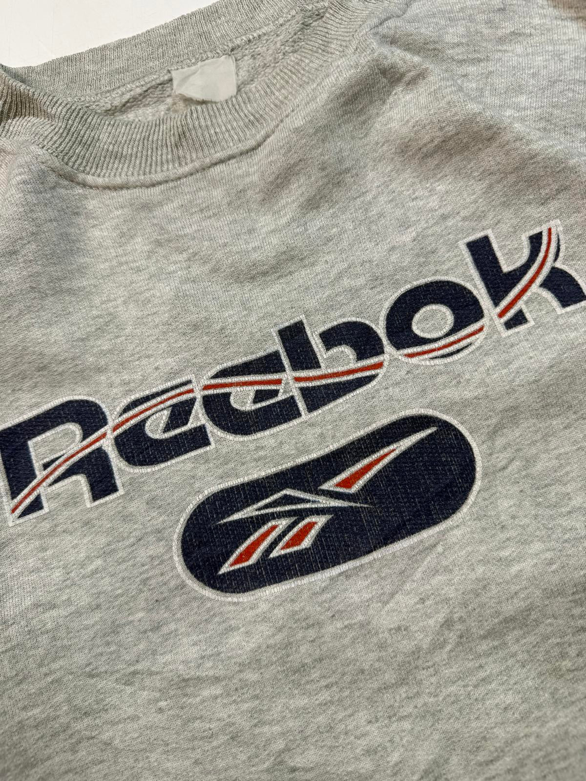 Vintage 80s Reebok spell out sweatshirt (M)