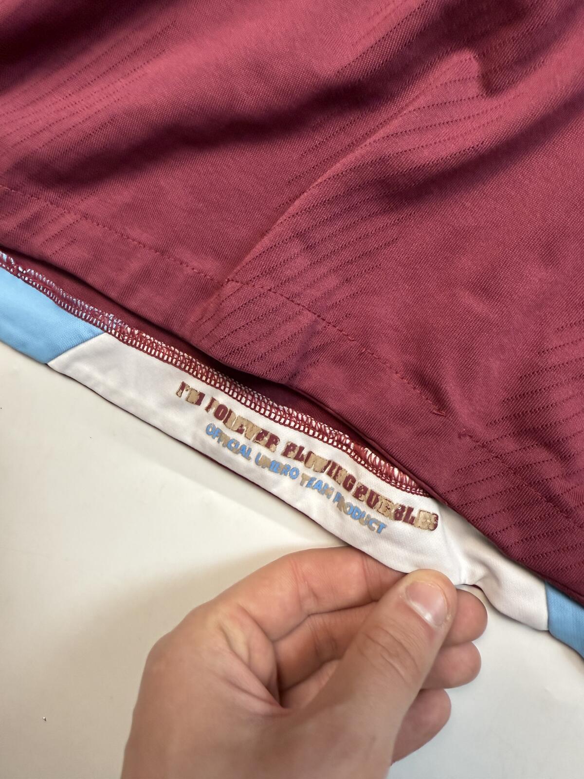 Vintage West Ham 2008/09 Umbro home football shirt (M)