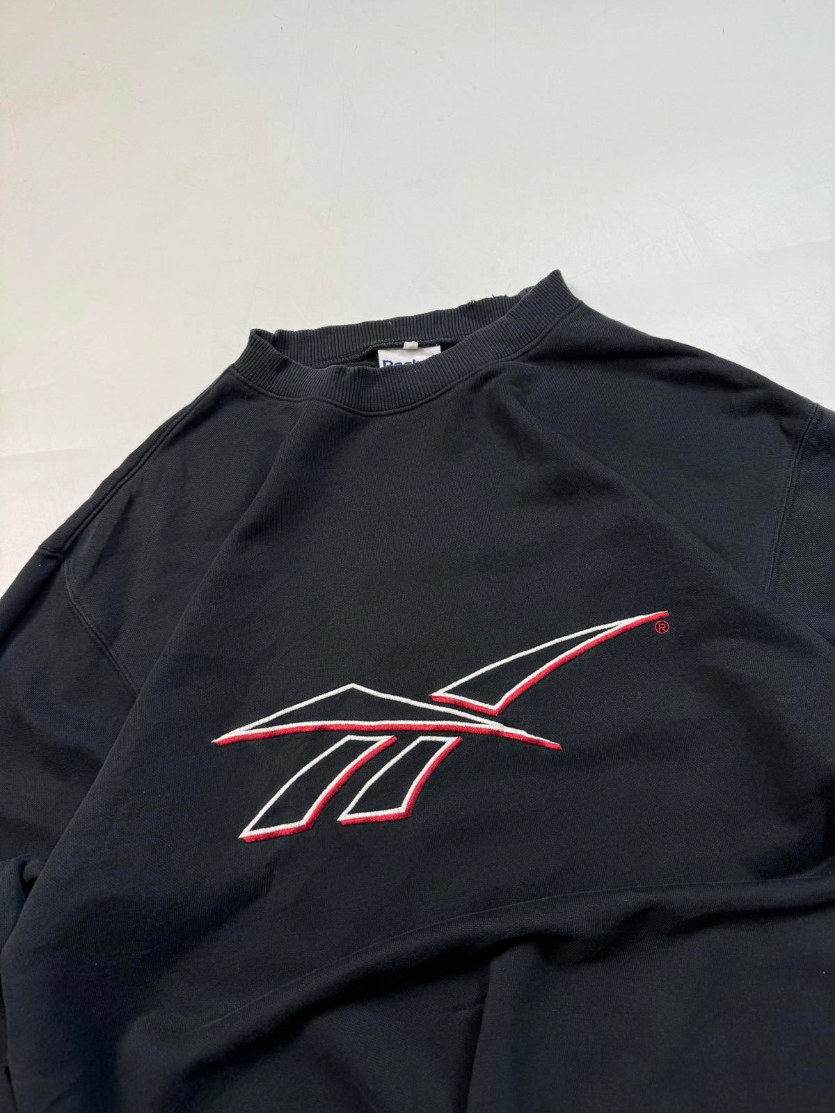Vintage 90s Reebok centre logo sweatshirt (m)
