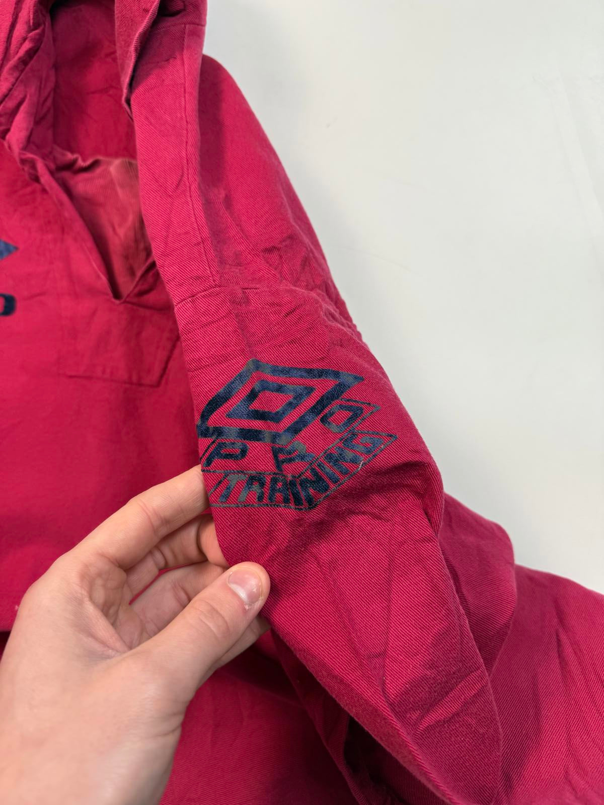 Vintage 90s umbro pro training drill top (L)