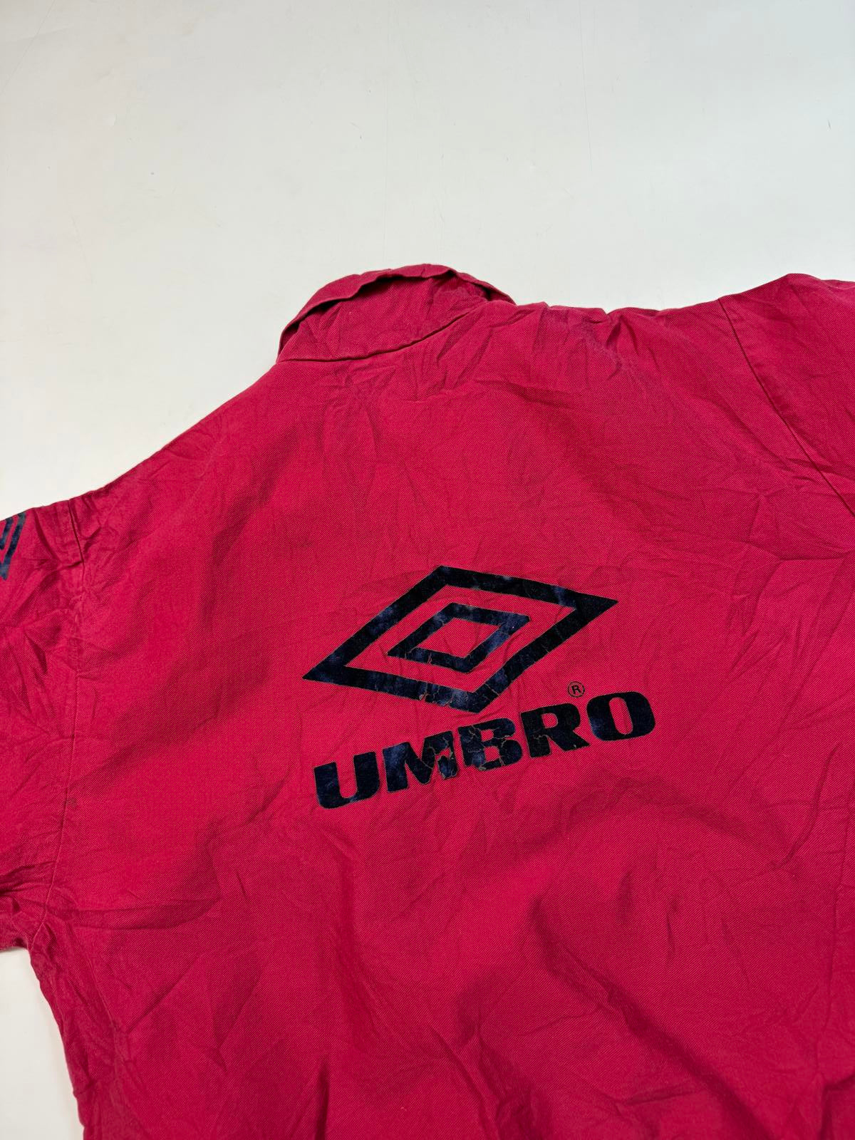 Vintage 90s umbro pro training drill top (L)