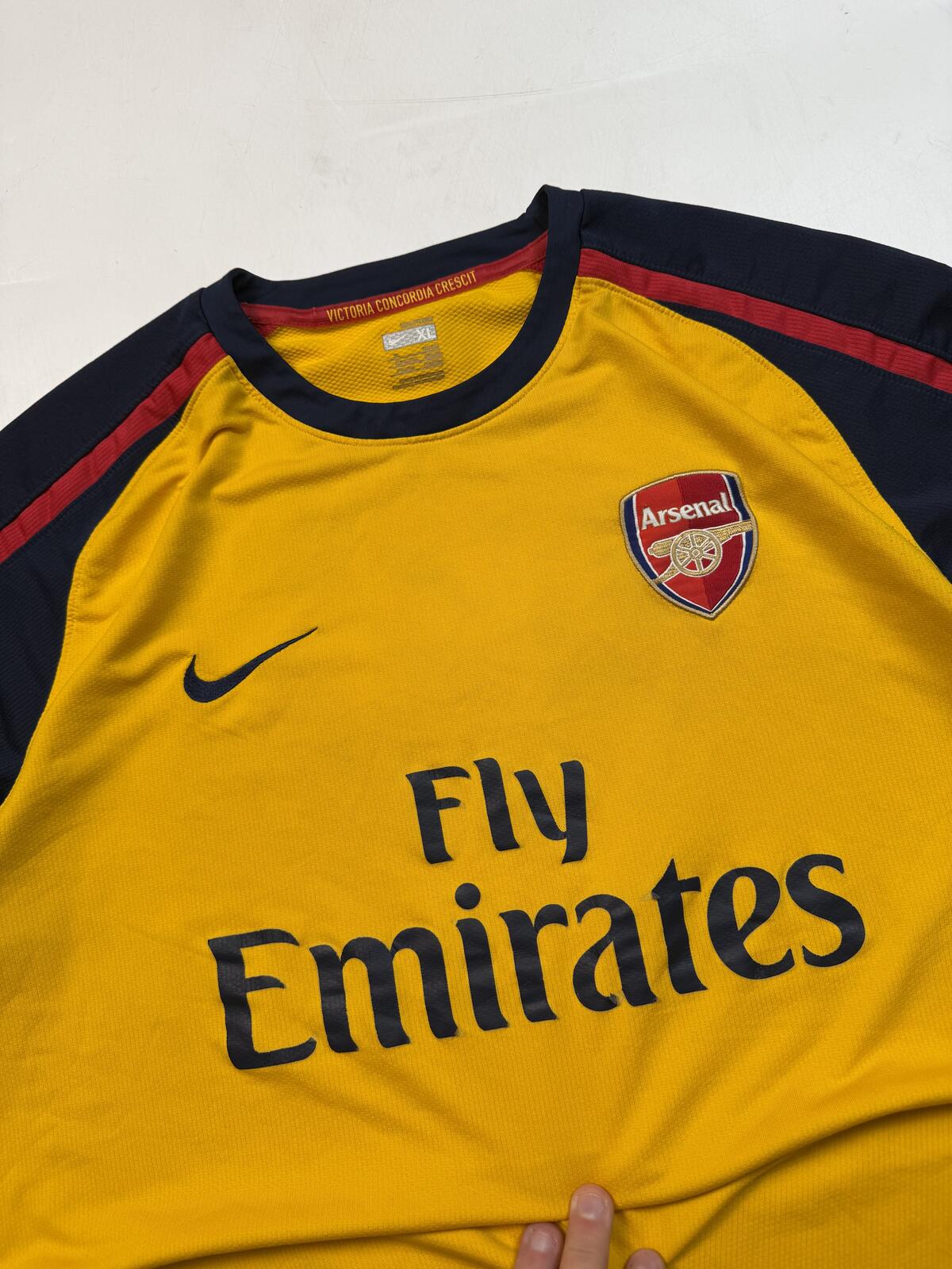 Arsenal 2008/09 Nike away football shirt (XL)