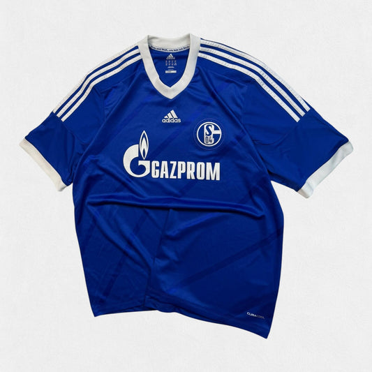 Schalke 2012/13 Adidas home football shirt (XXL)