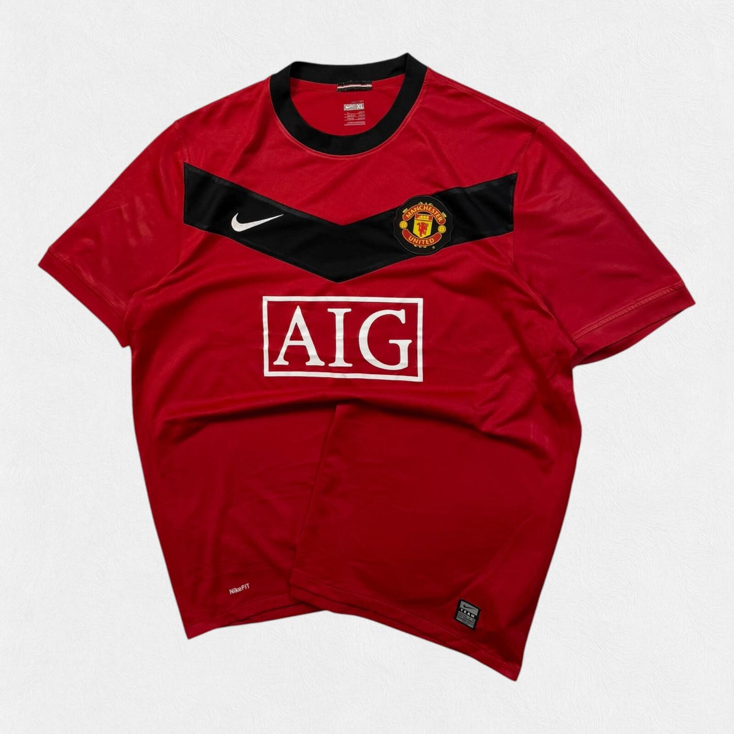 Vintage Manchester United 2009/10 Nike home football shirt (XL)