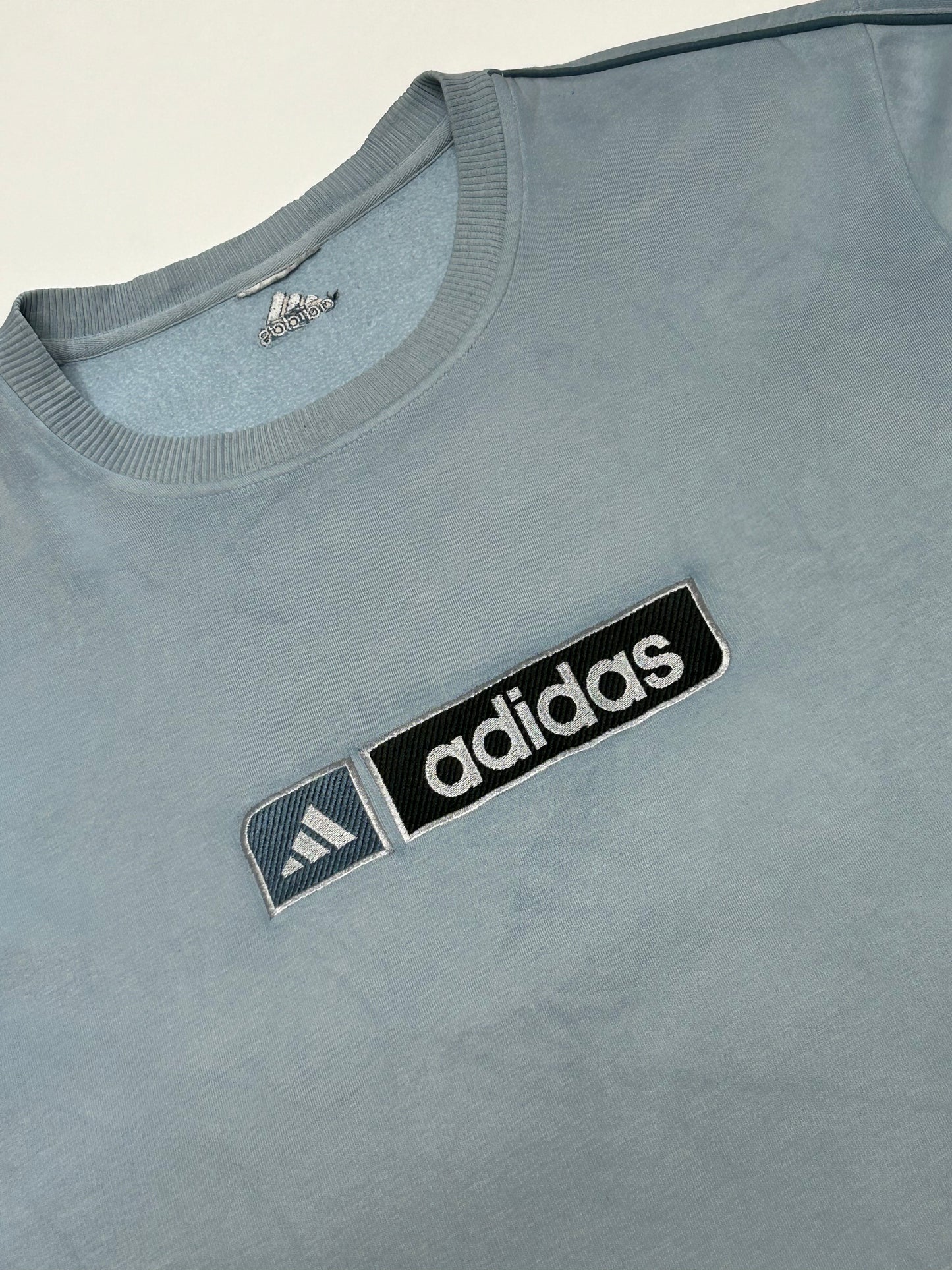 Vintage Adidas spell out sweatshirt (XL)