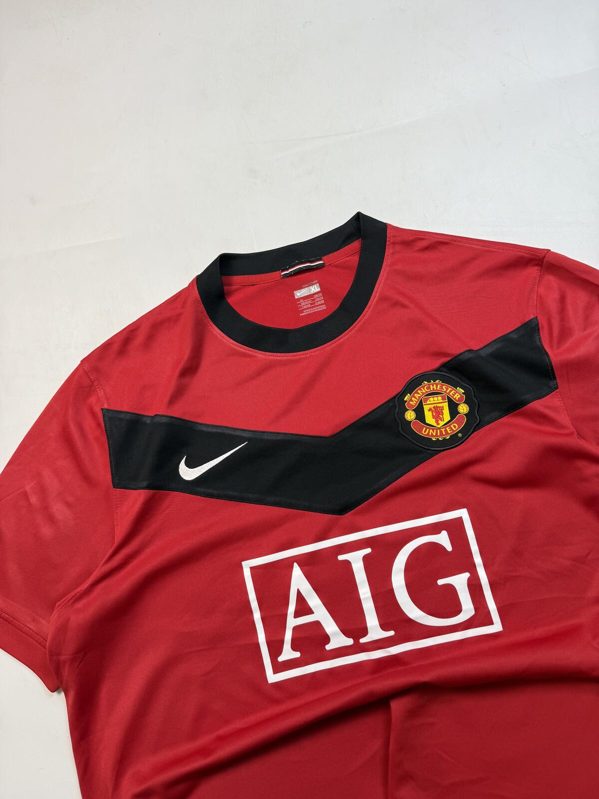 Vintage Manchester United 2009/10 Nike home football shirt (XL)