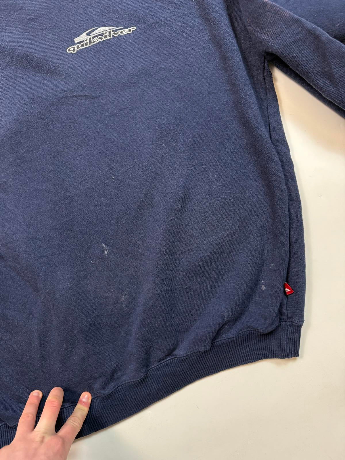 Vintage Y2K Quiksilver spell out sweatshirt (L)