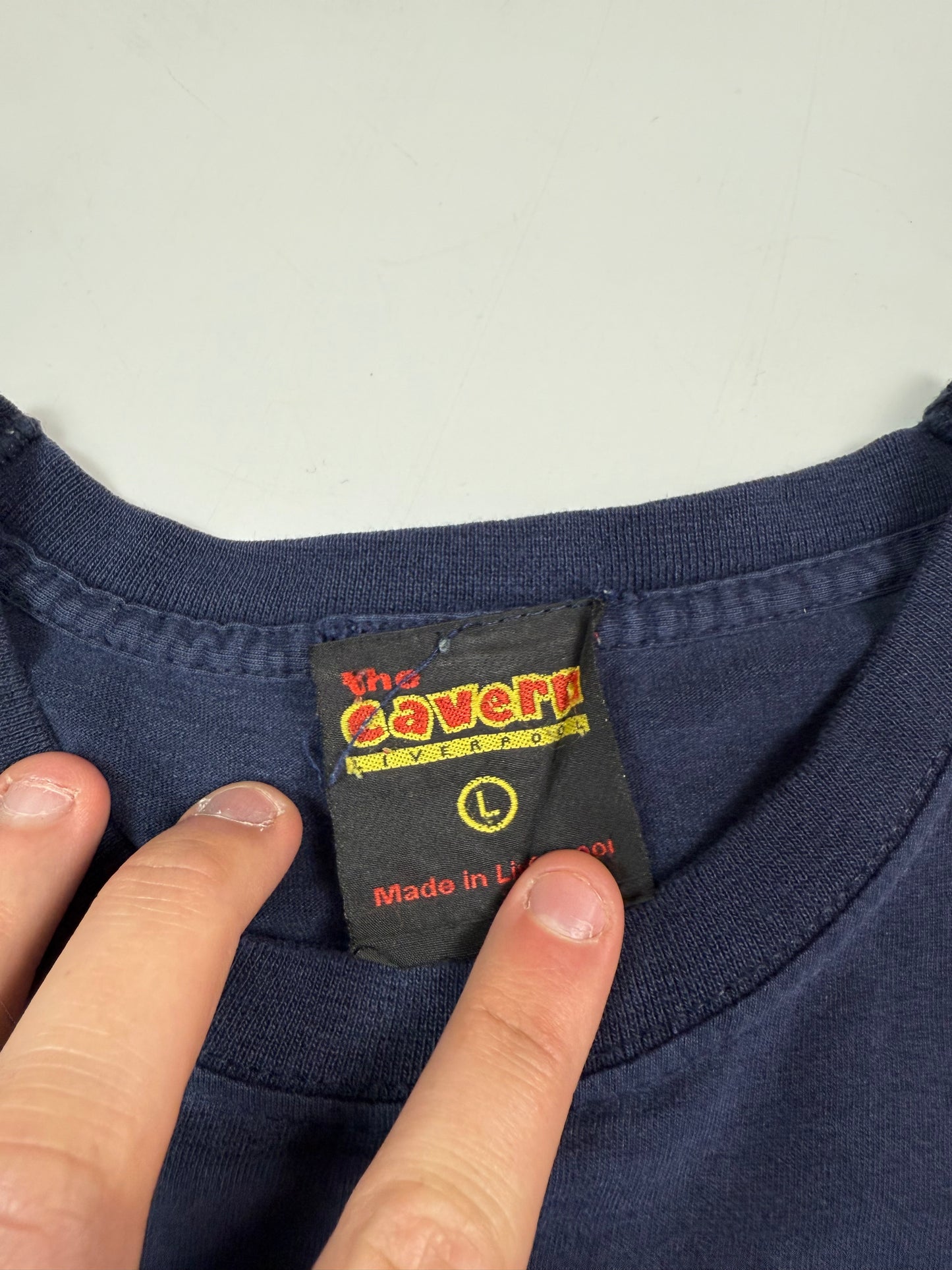 Vintage The Cavern Liverpool The Beatles graphic tee (L)