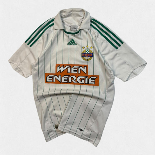 Vintage Rapid Vienna 2008/09 Adidas away football shirt (S)