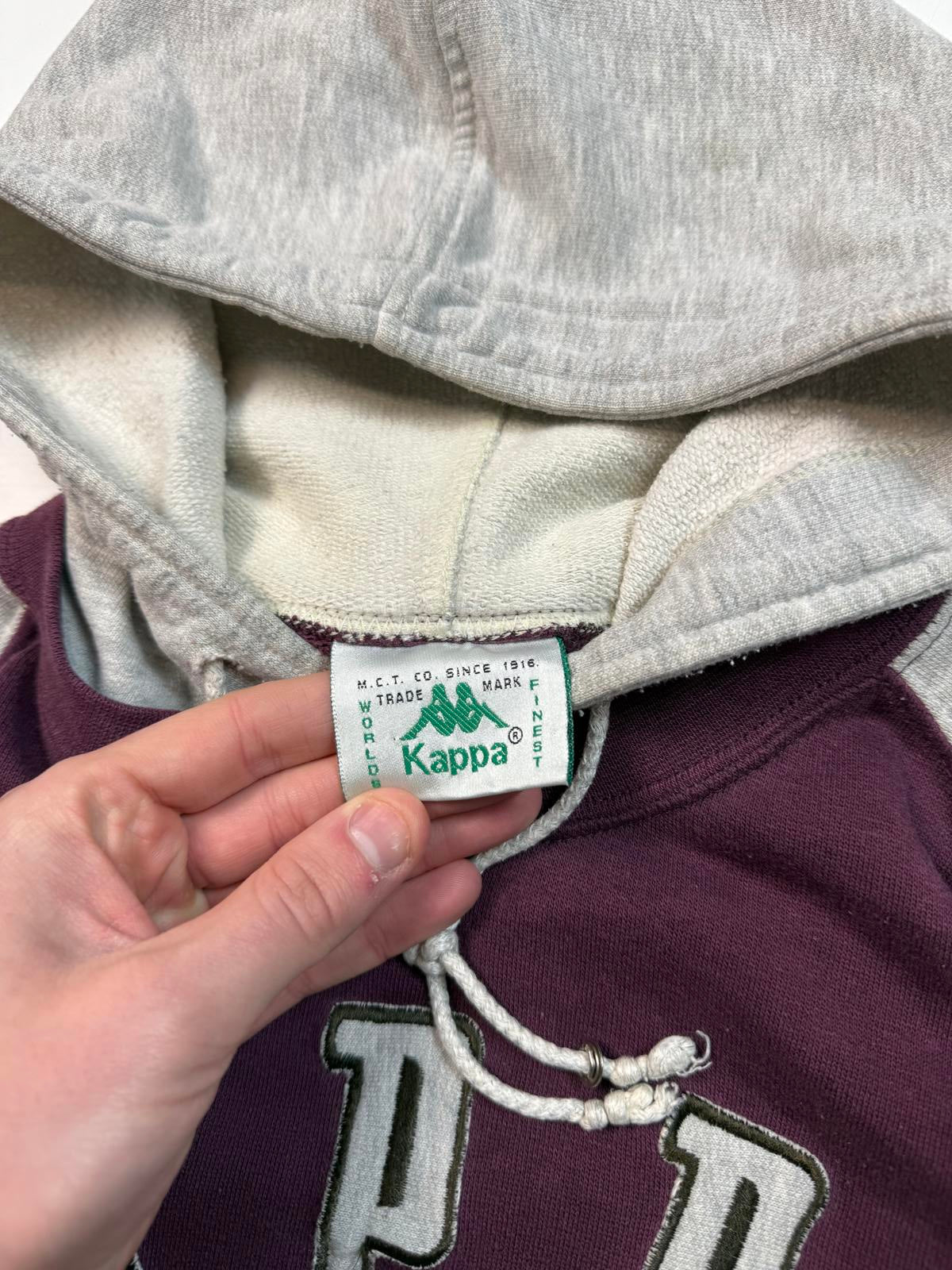 Vintage 90s Kappa spell out hoodie (L)