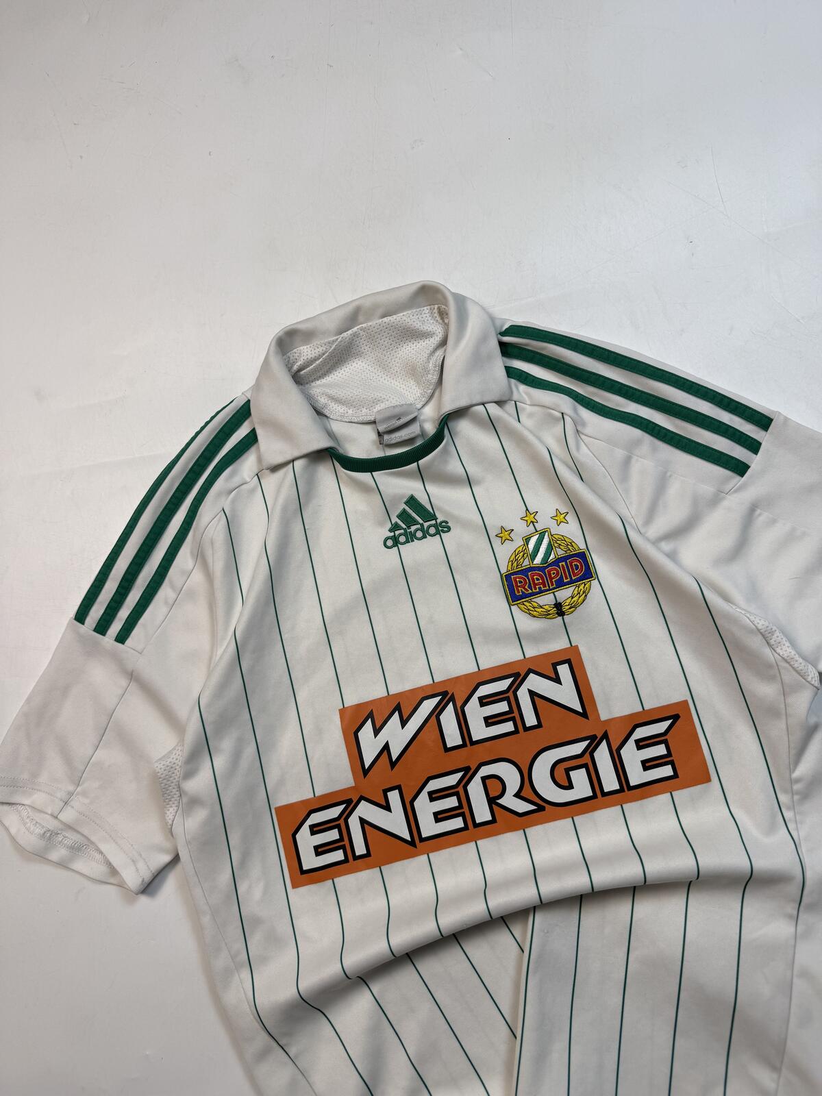 Vintage Rapid Vienna 2008/09 Adidas away football shirt (S)