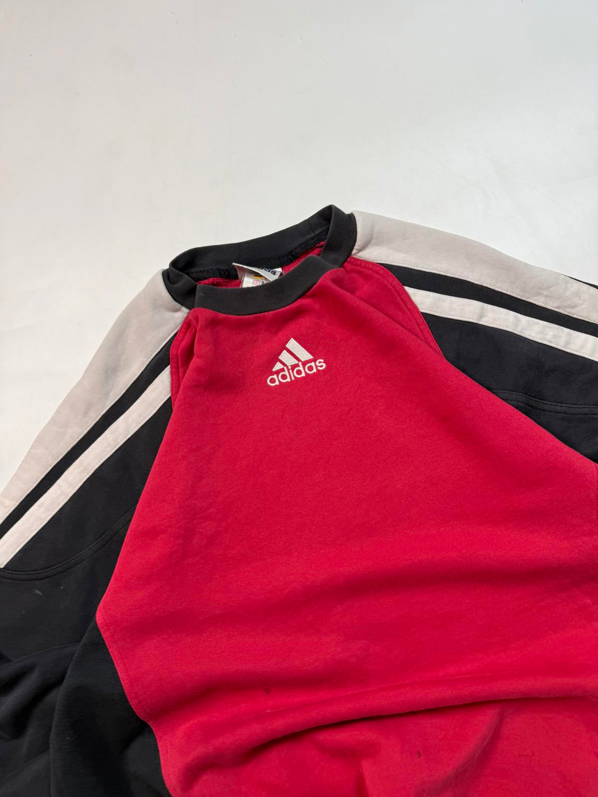 Vintage 90s adidas colour block sweatshirt (L)