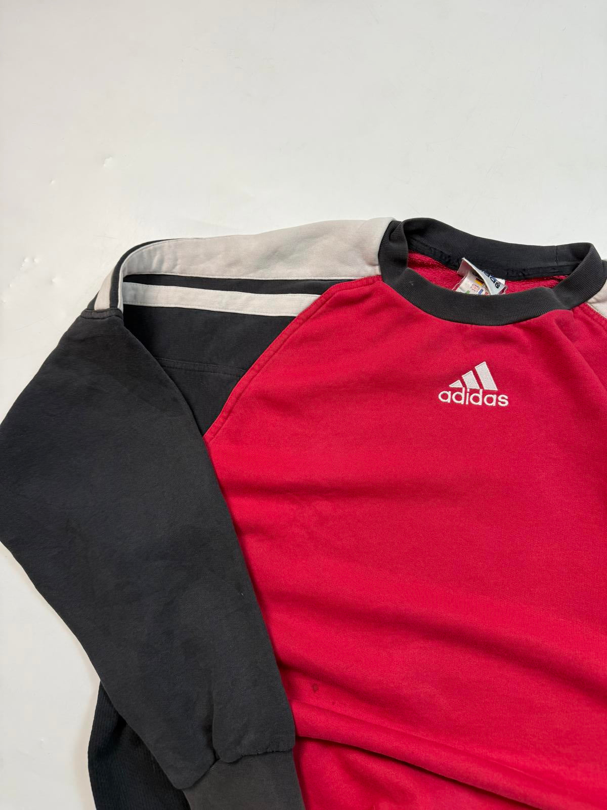 Vintage 90s adidas colour block sweatshirt (L)