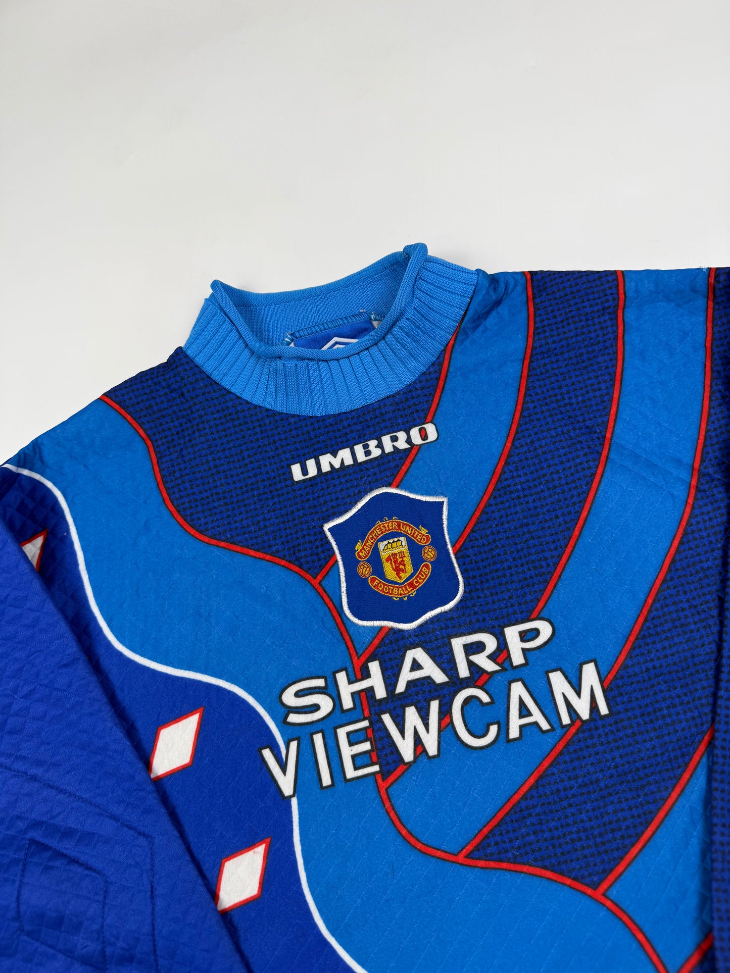 Vintage Manchester United 1995-97 Umbro away gk shirt (YL)