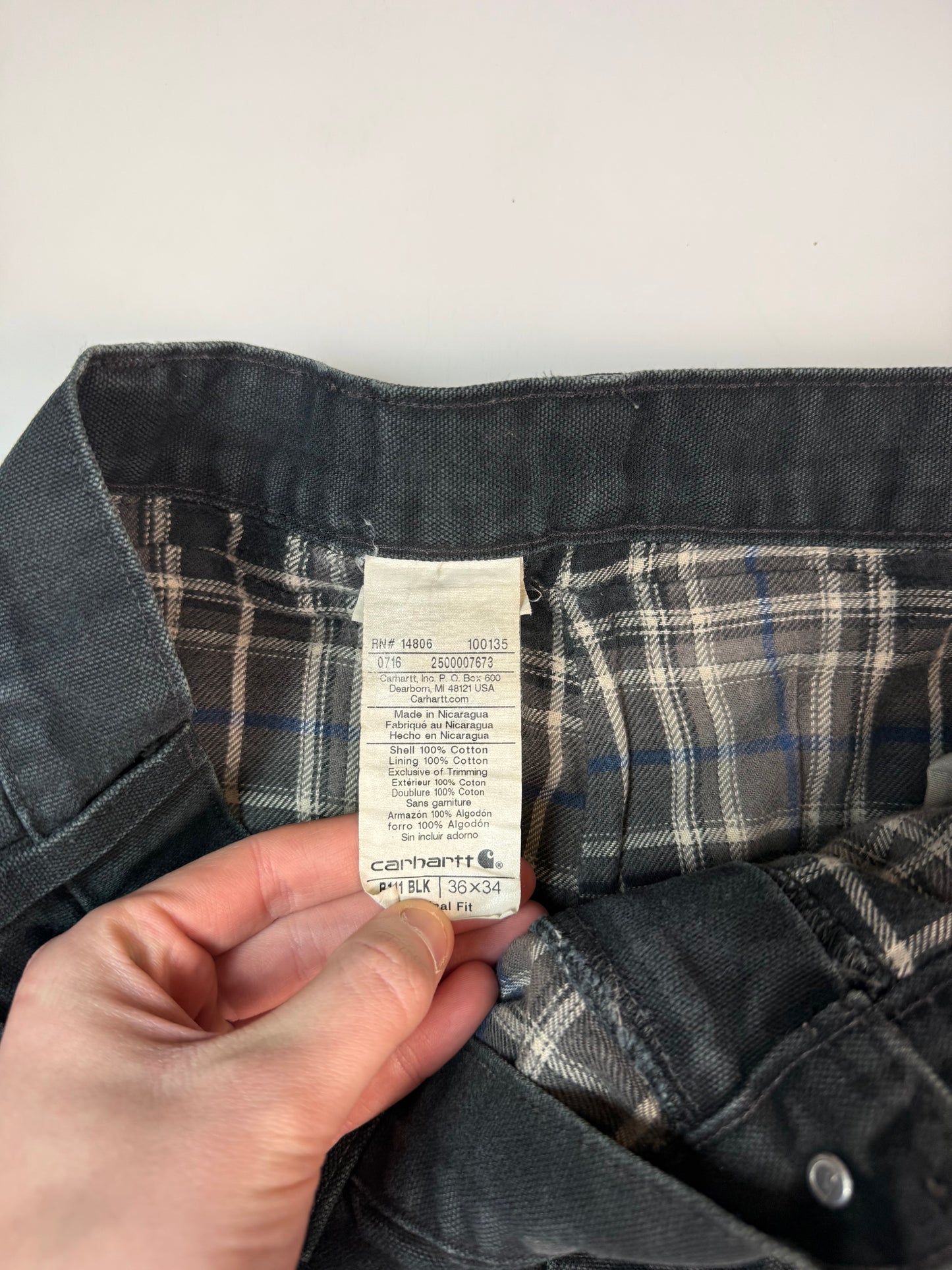 Carhartt baggy carpenter pants (W36)