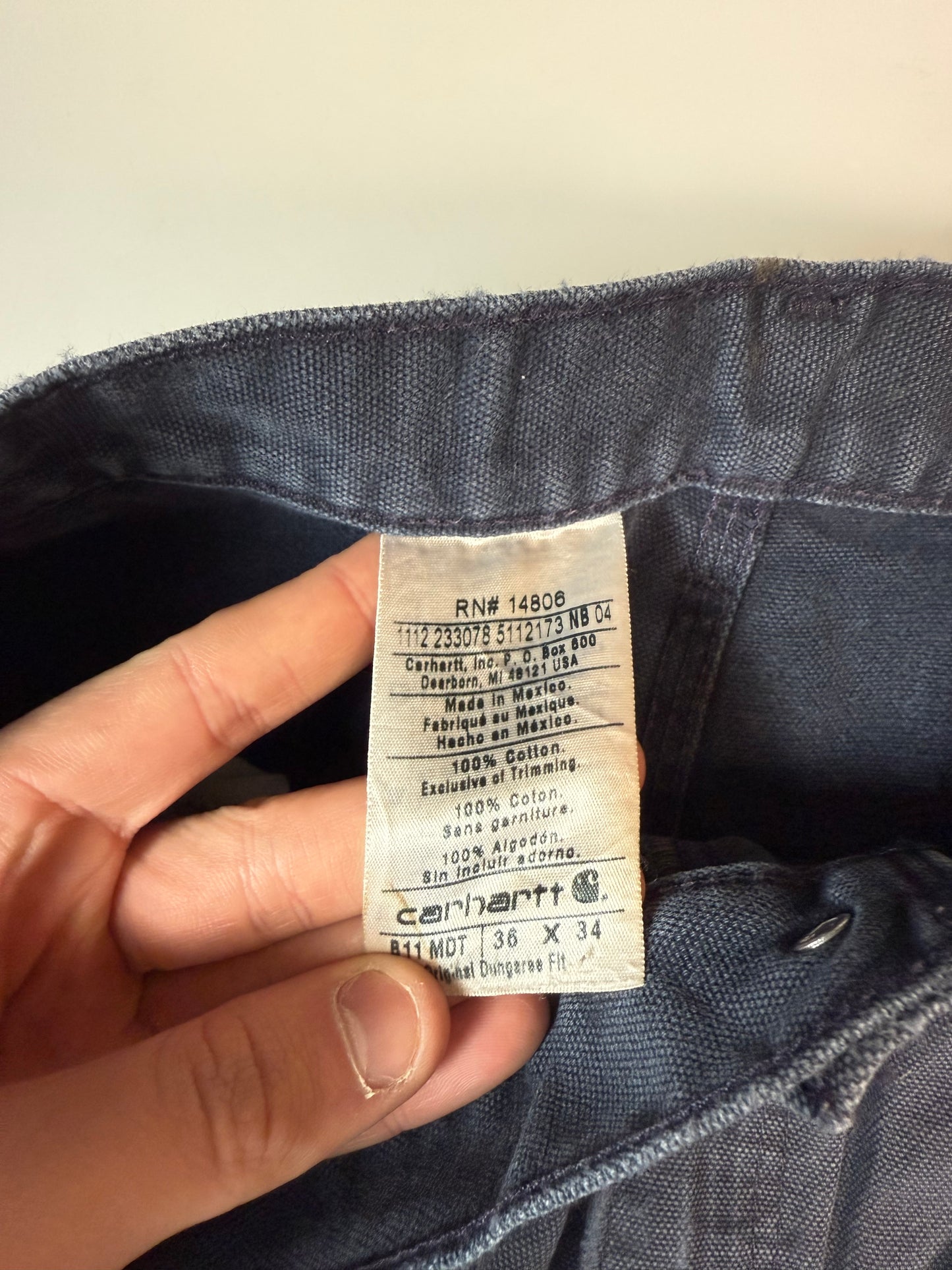 Carhartt baggy carpenter pants (W34)