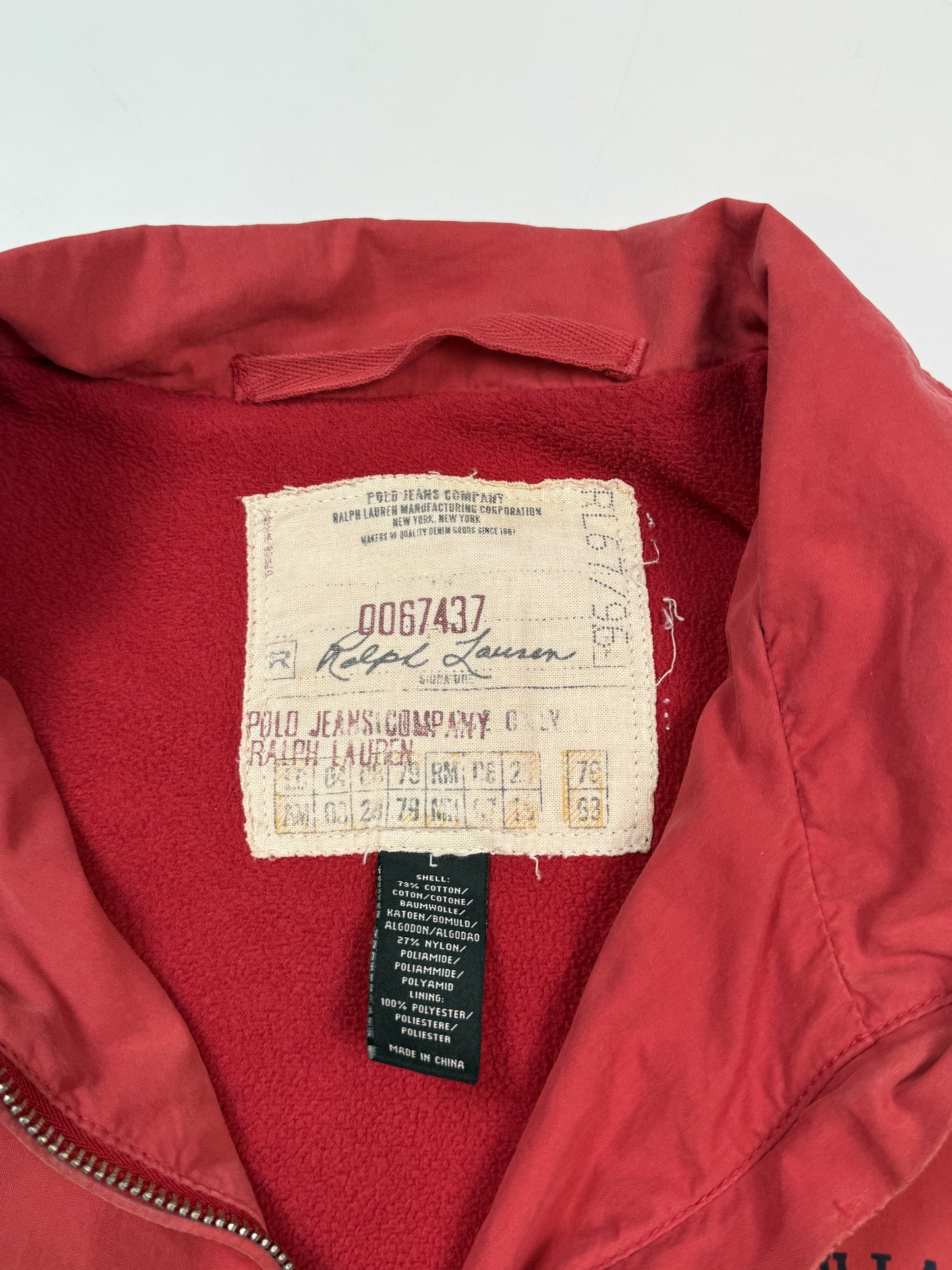 Vintage Ralph Lauren polo jeans company harrington jacket (L)