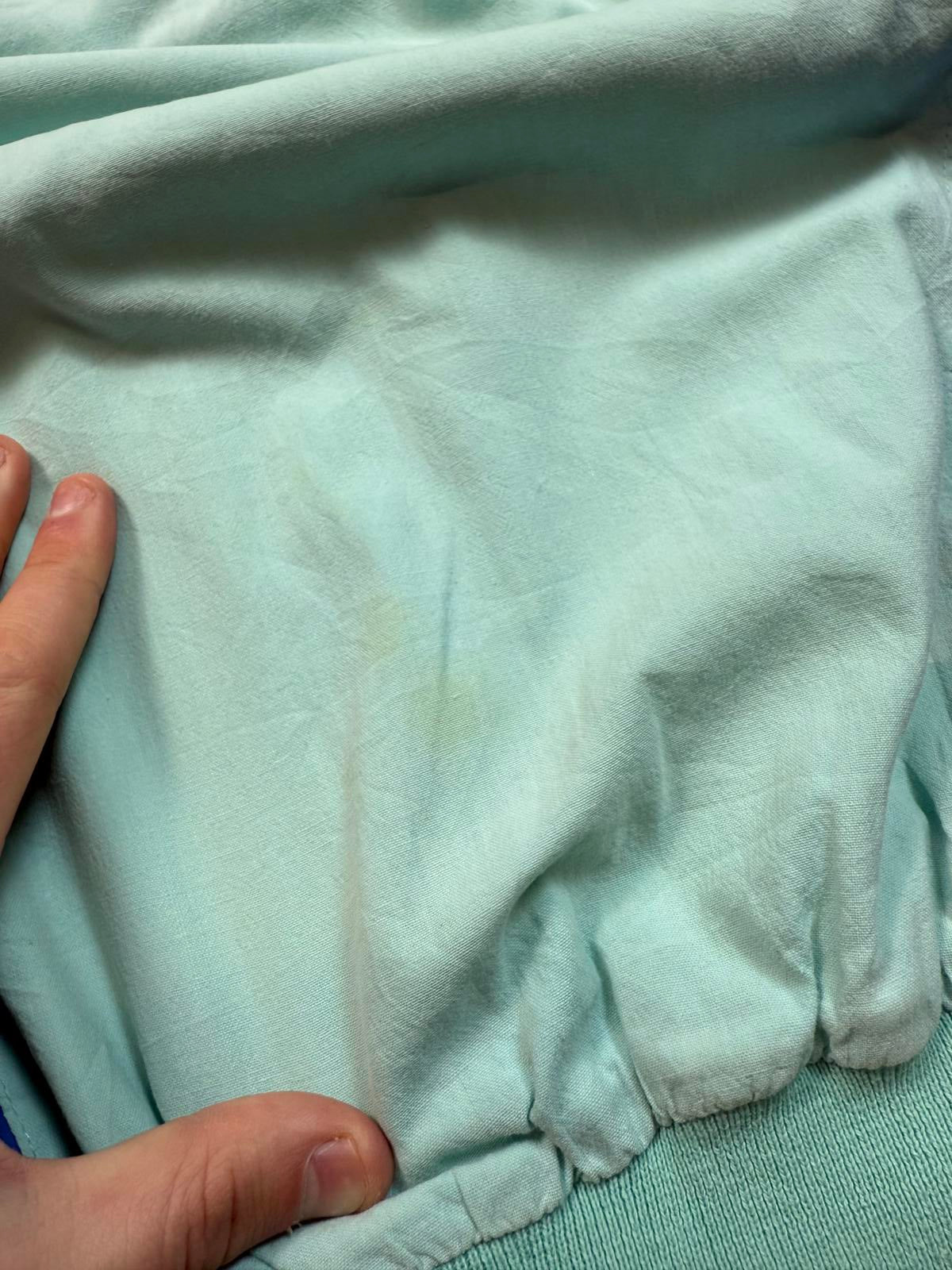 Vintage 80s Nike colour block 1/4 zip sweatshirt (L)