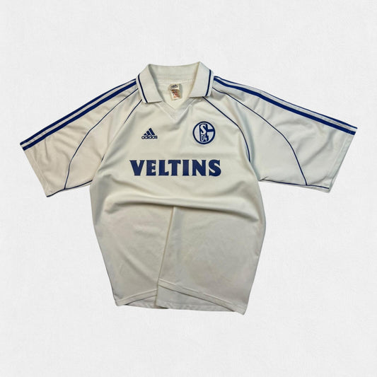 Vintage Schalke 1999-01 Adidas third football shirt (L)