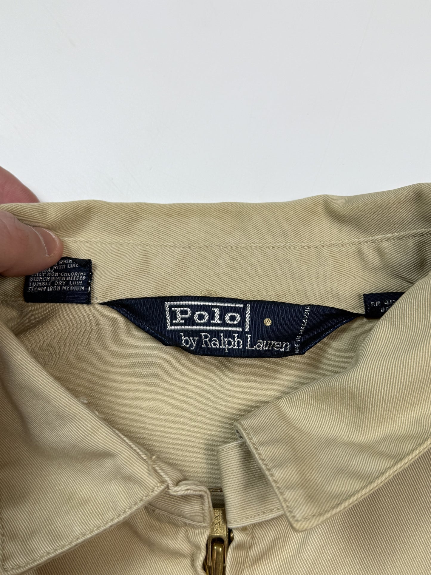 Vintage 90s Polo Ralph Lauren harrington jacket (L)