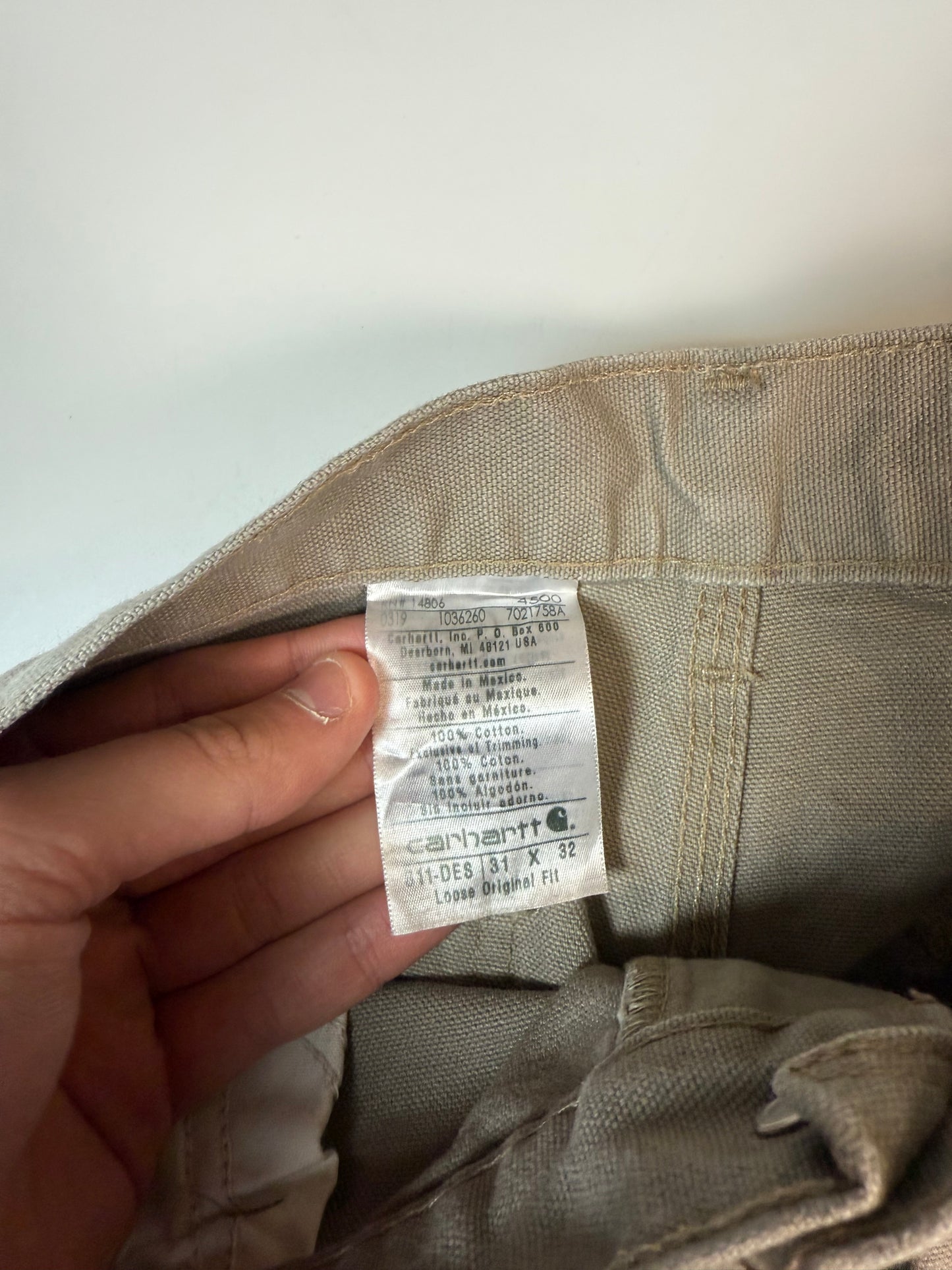 Carhartt baggy carpenter pants (W31)