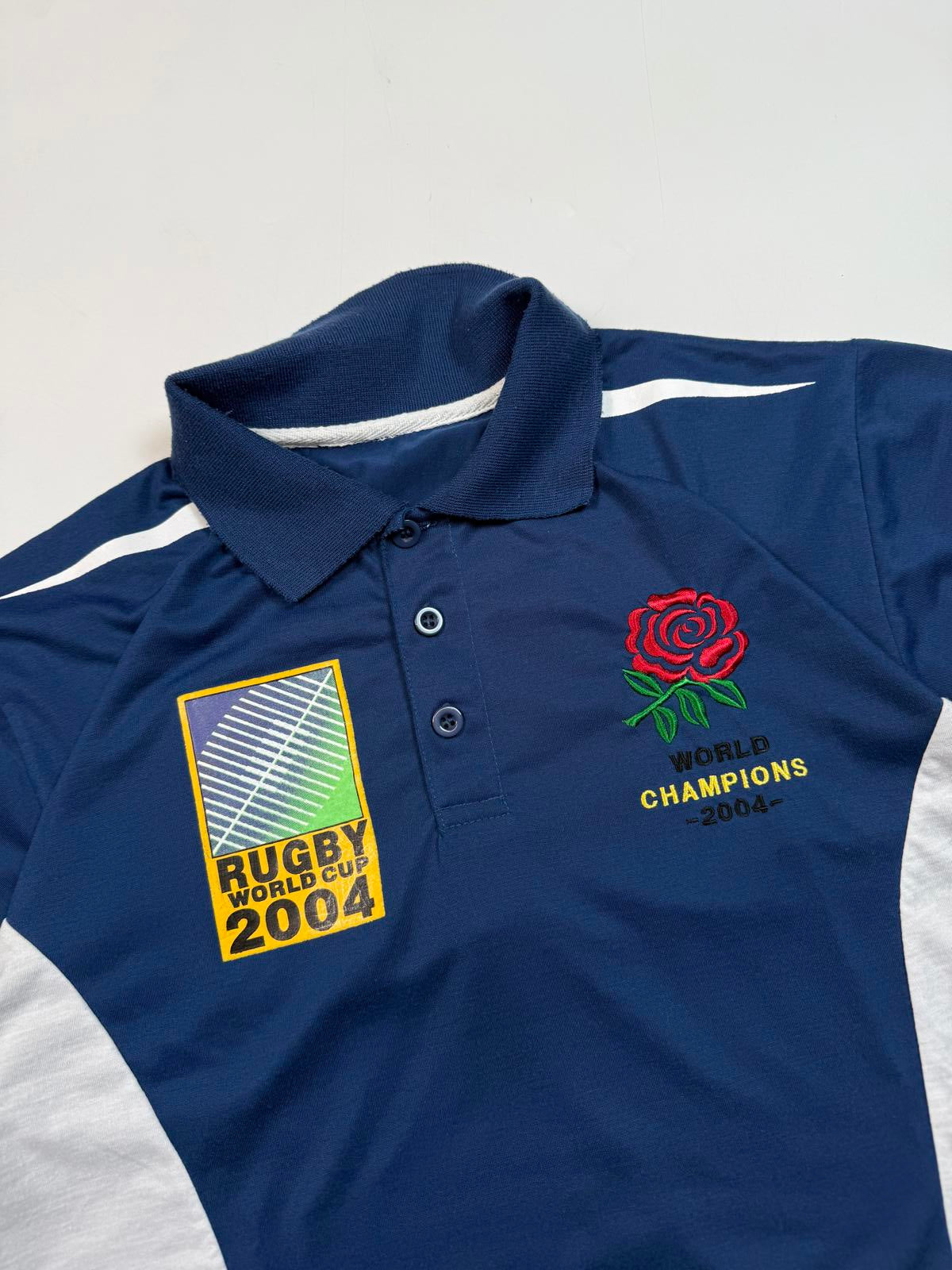 Vintage England rugby world cup 2004 champions rugby shirt (S)