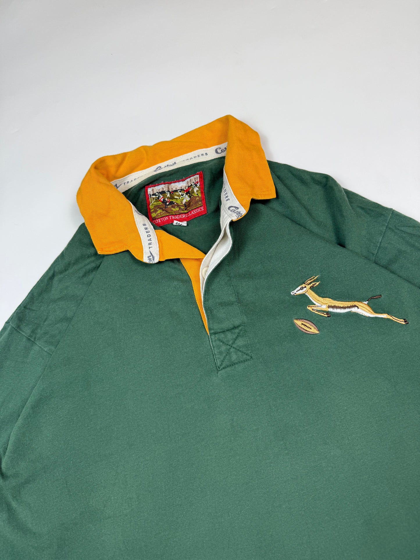 Vintage 90s South Africa Cotton Traders rugby shirt (L)