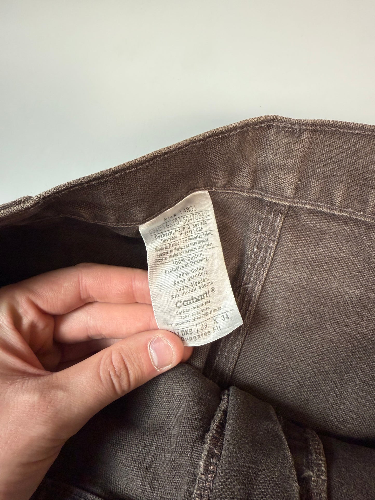 Carhartt baggy carpenter pants (W38)