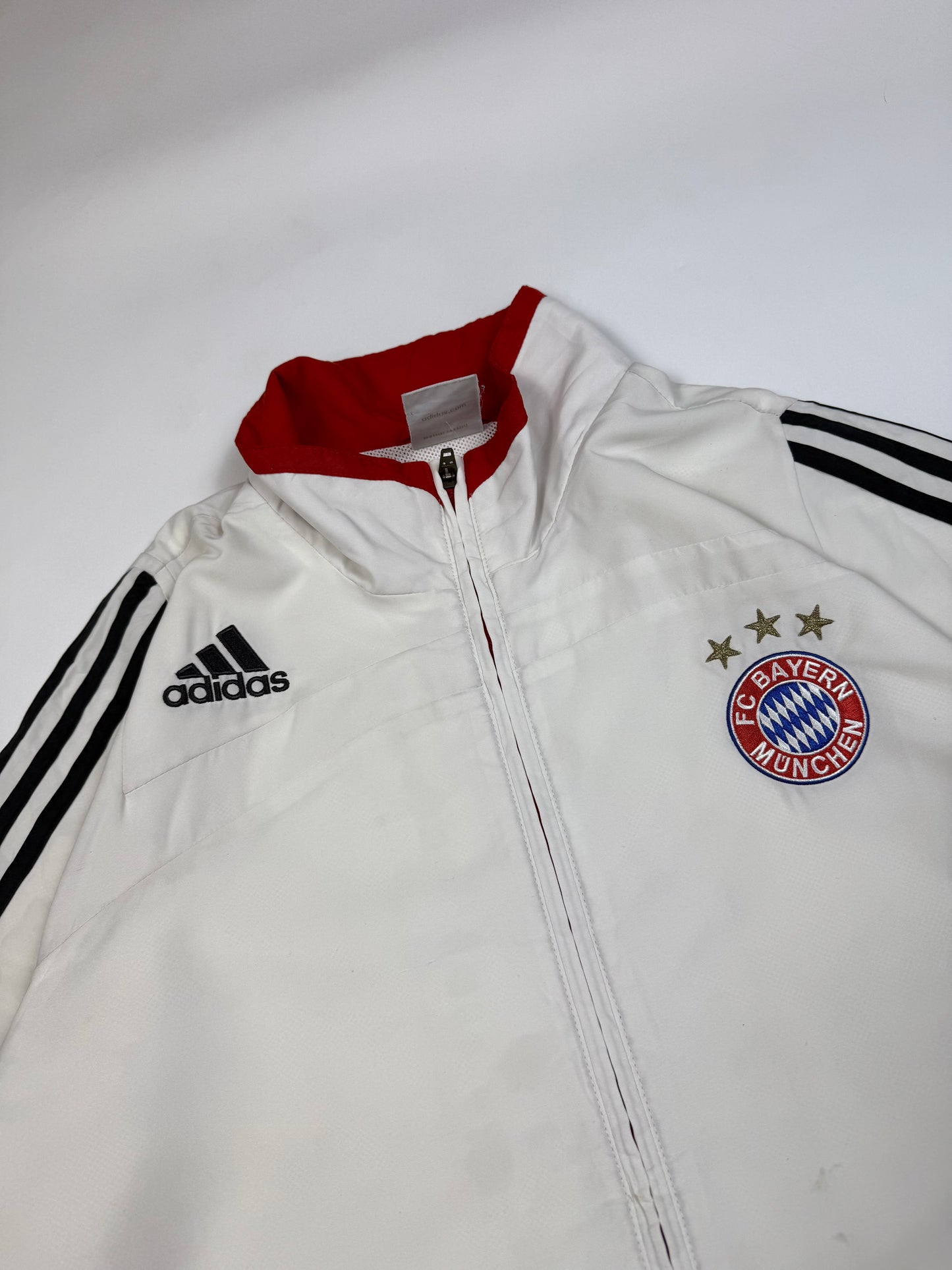 Vintage Bayern Munich 2007/08 Adidas football track jacket (M)