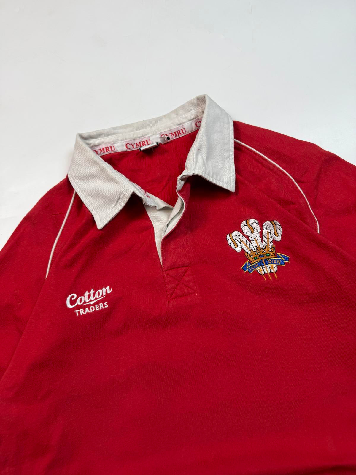 Vintage Wales Cotton Traders rugby union shirt (XL)