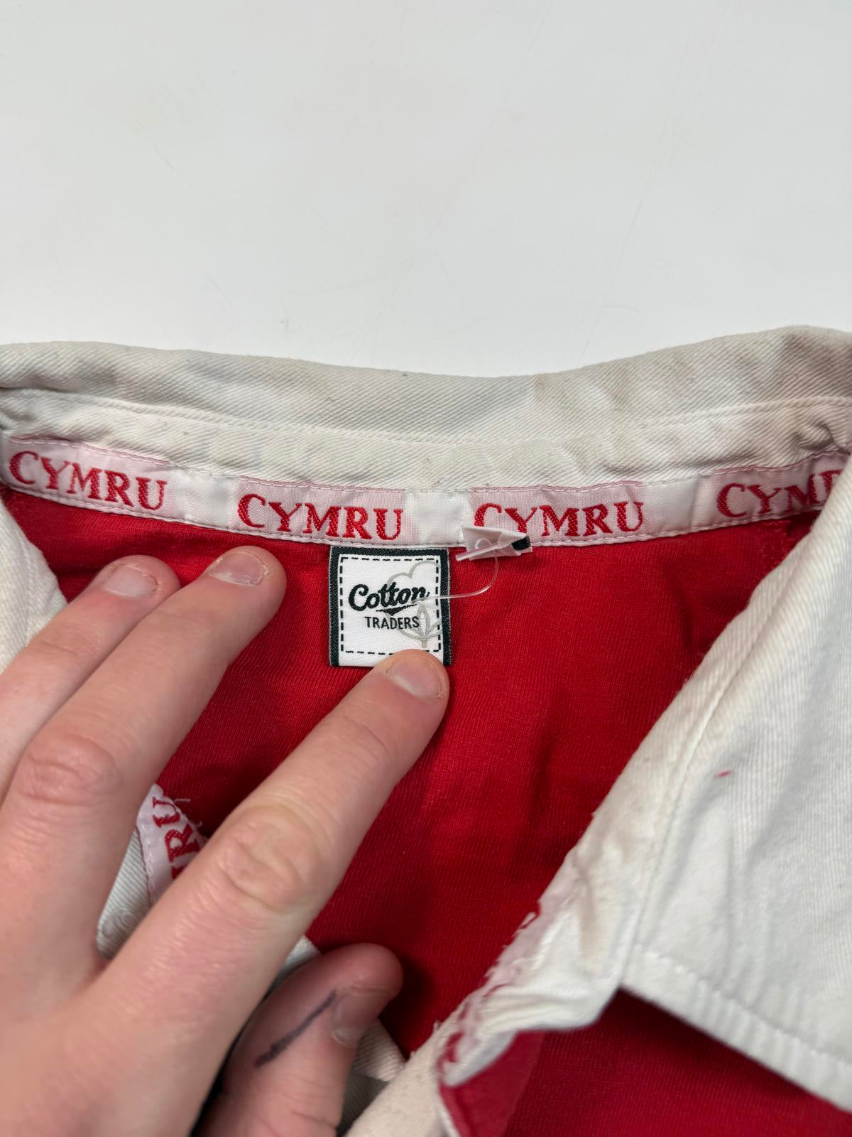 Vintage Wales Cotton Traders rugby union shirt (XL)