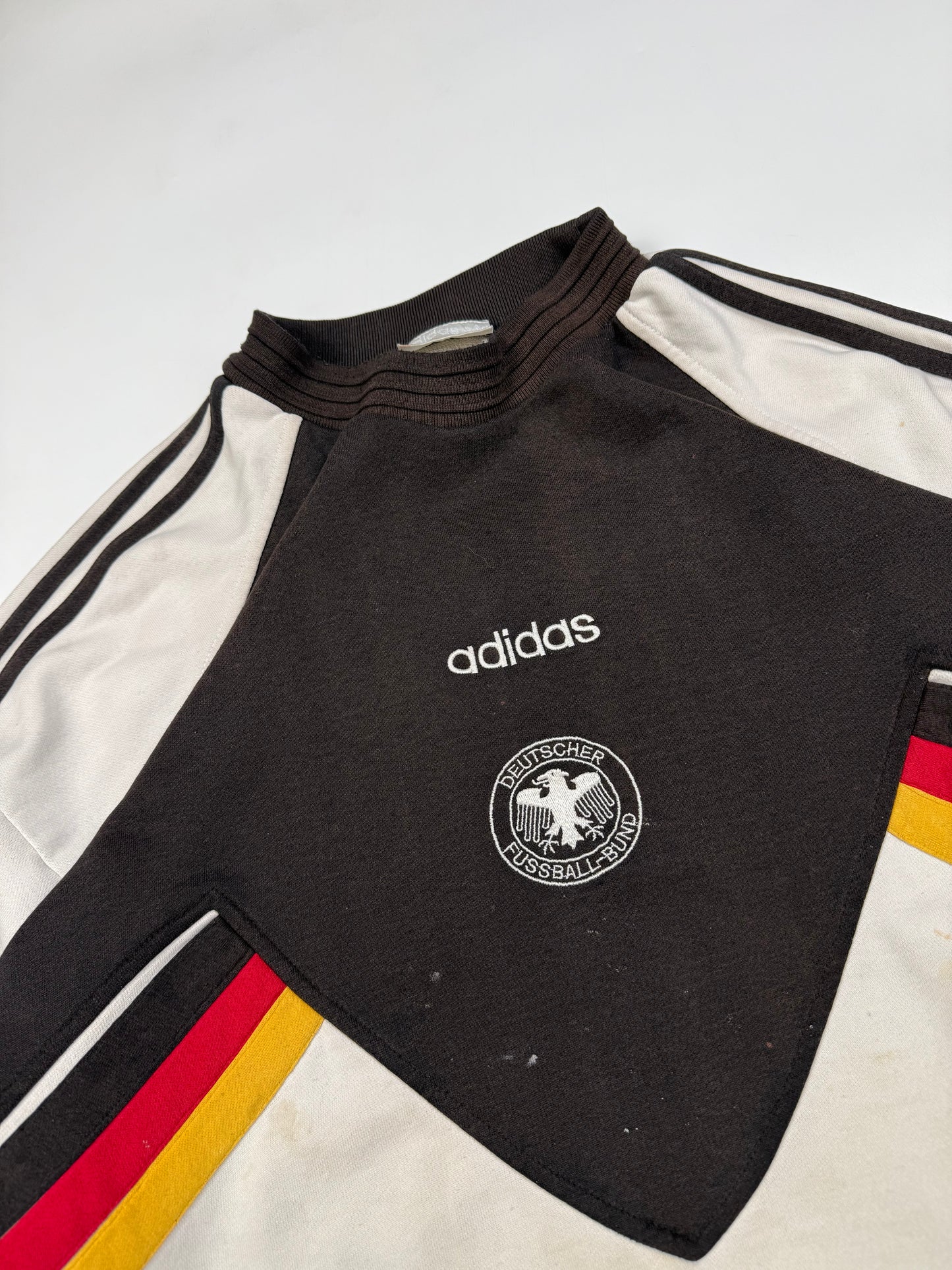 Vintage Germany 1996-98 Adidas football sweatshirt (L)