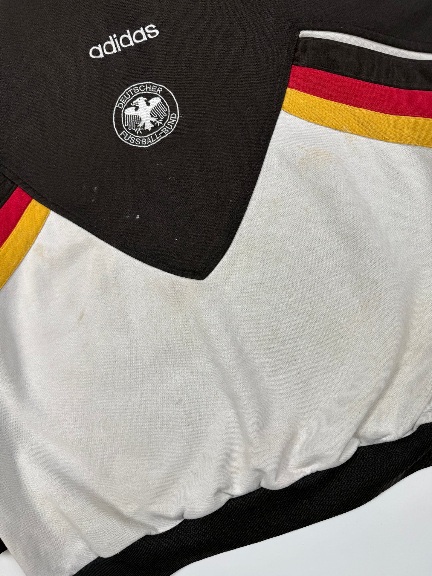 Vintage Germany 1996-98 Adidas football sweatshirt (L)
