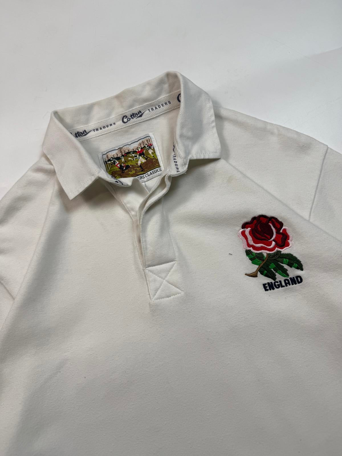 Vintage England cotton traders rugby union shirt (M)