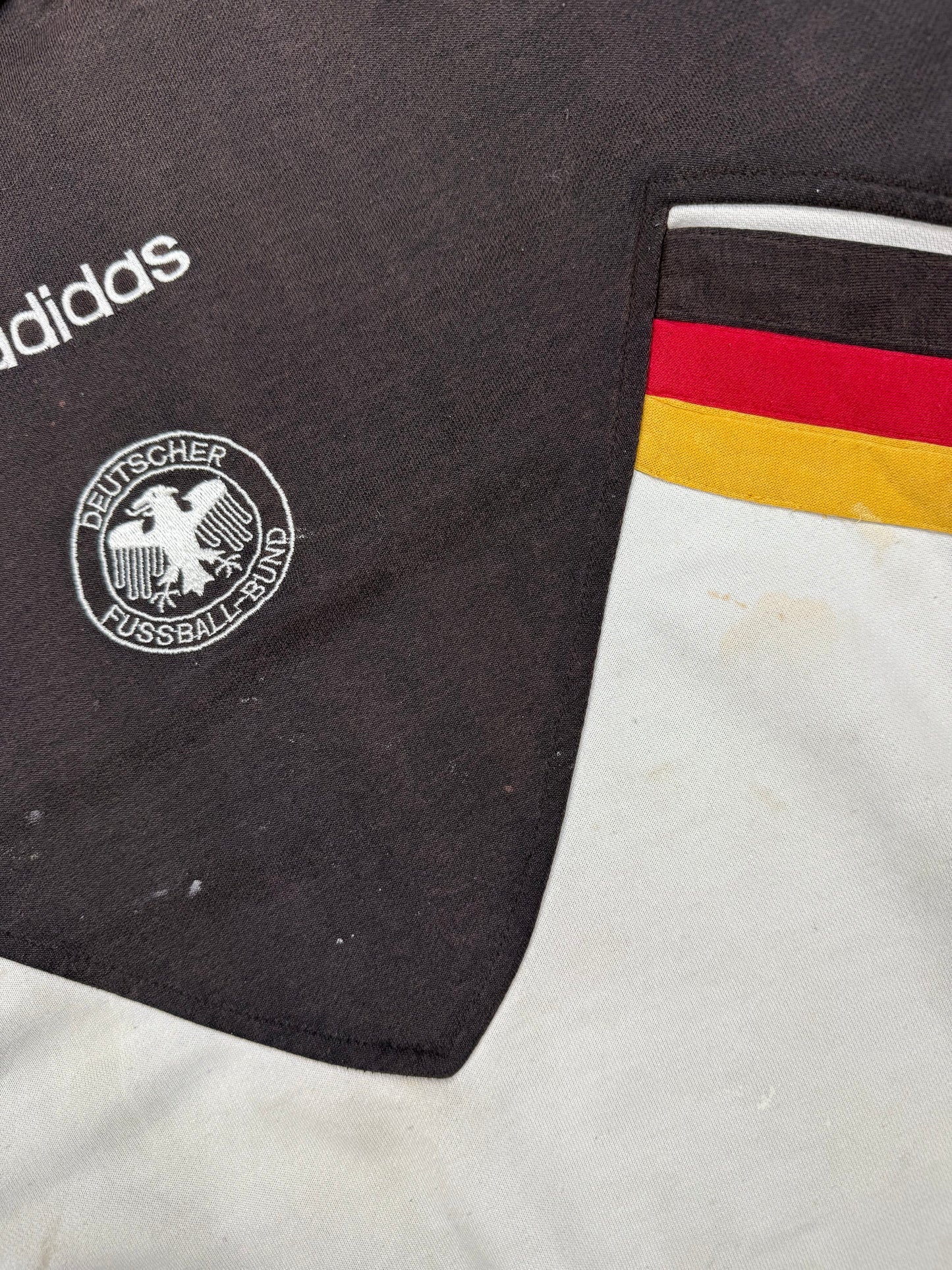 Vintage Germany 1996-98 Adidas football sweatshirt (L)