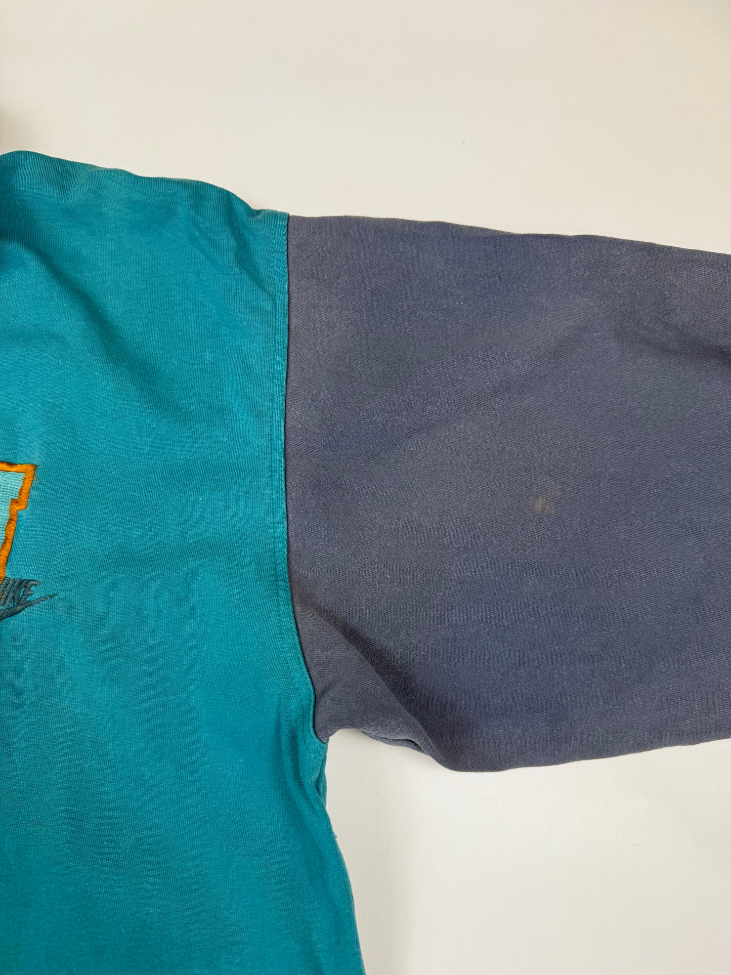 Vintage 90s Nike colour block rugby polo (XL)