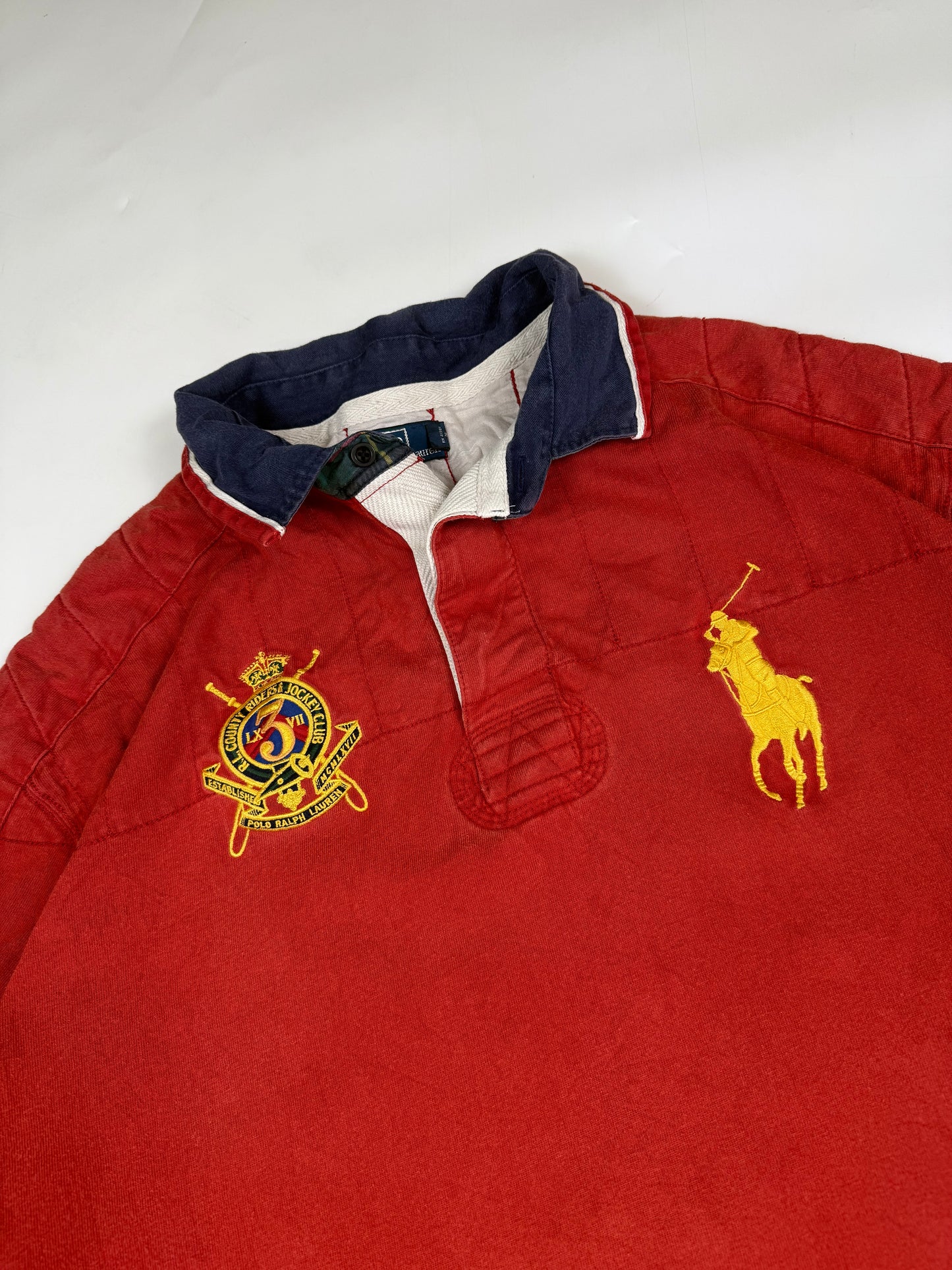 Vintage Polo Ralph Lauren big pony rugby polo (4XLT)