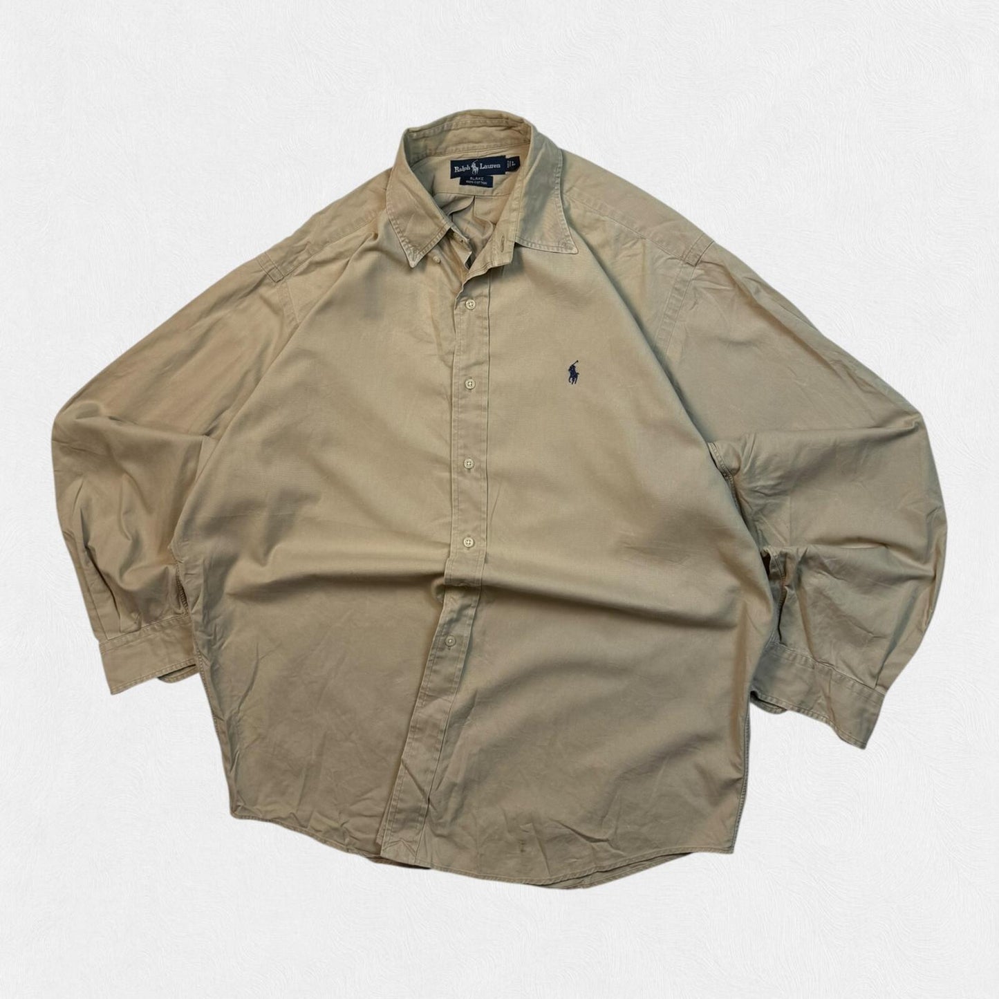 Vintage 90s Polo Ralph Lauren button up shirt (L)