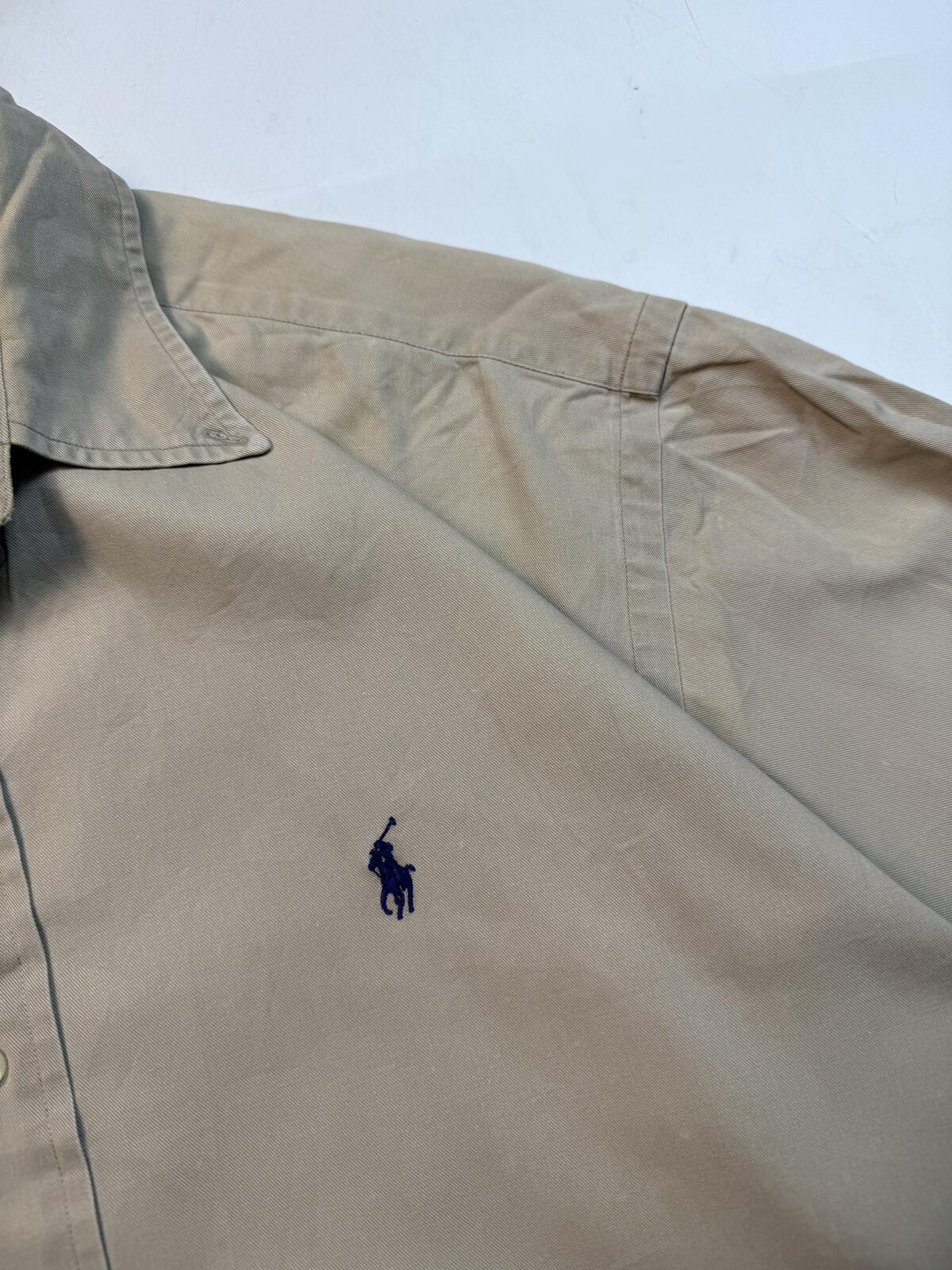 Vintage 90s Polo Ralph Lauren button up shirt (L)