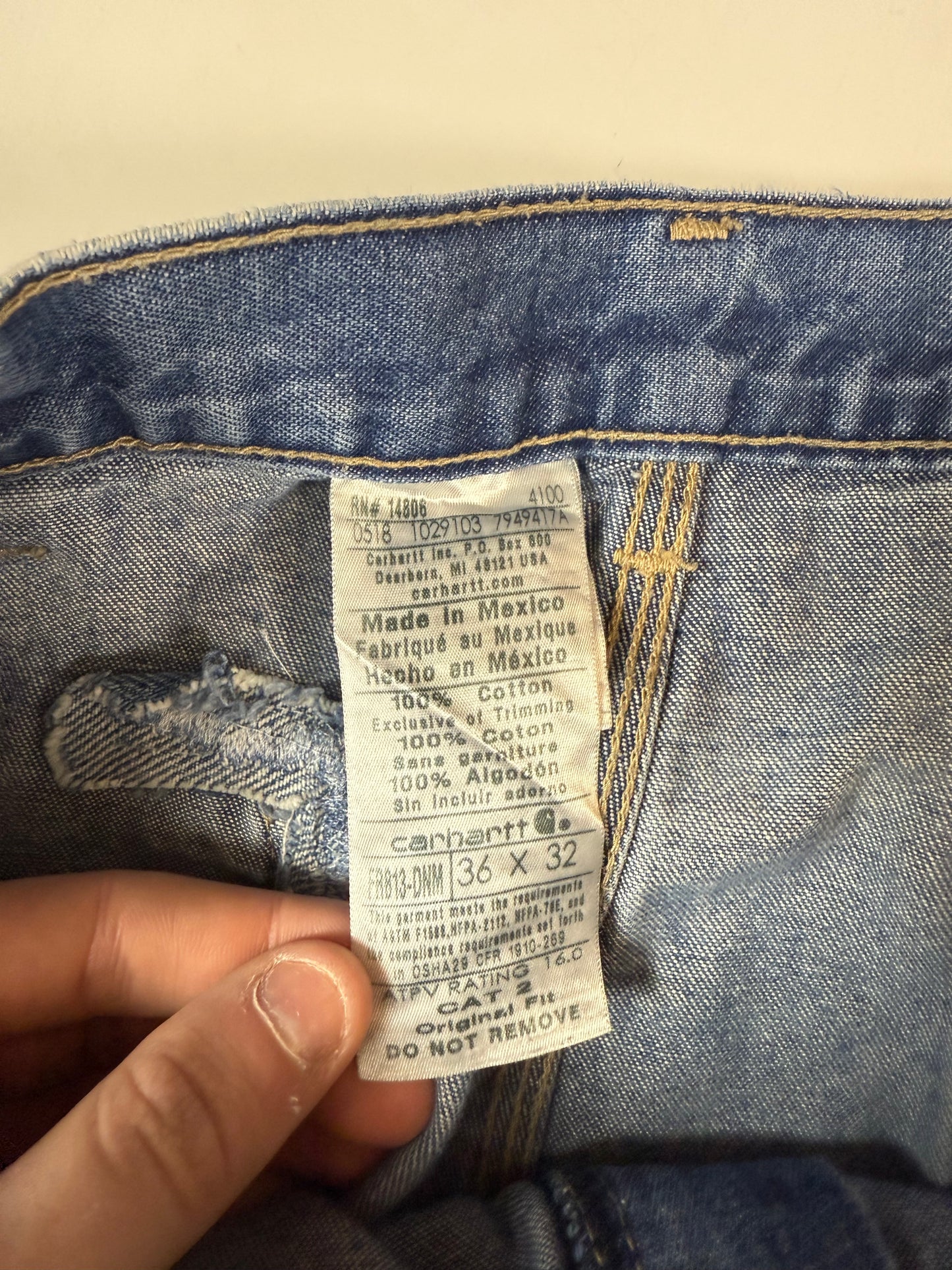 Carhartt FR carpenter jeans (W34)