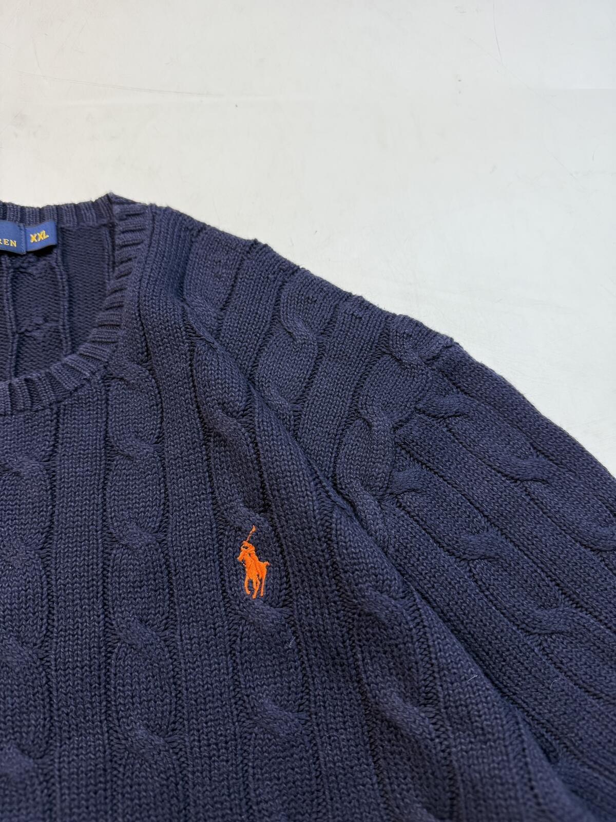 Polo Ralph Lauren cable knit sweater (XXL)