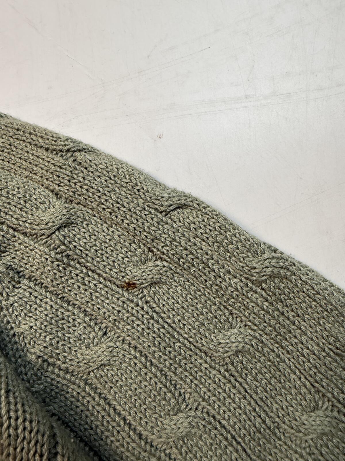 Vintage 90s Polo Ralph Lauren golf cable knit sweater (M)