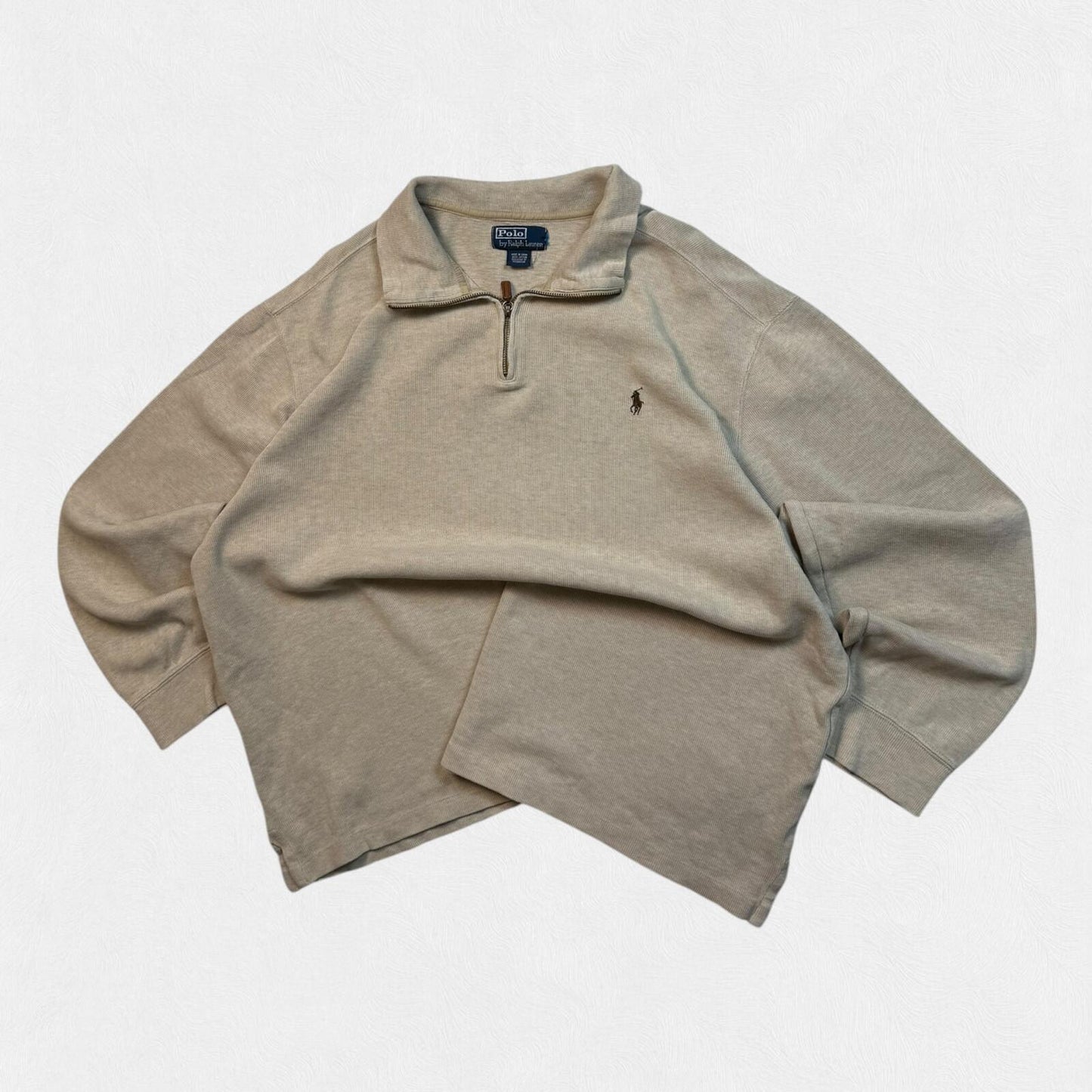 Vintage Polo Ralph Lauren quarter zip sweatshirt (XXL)
