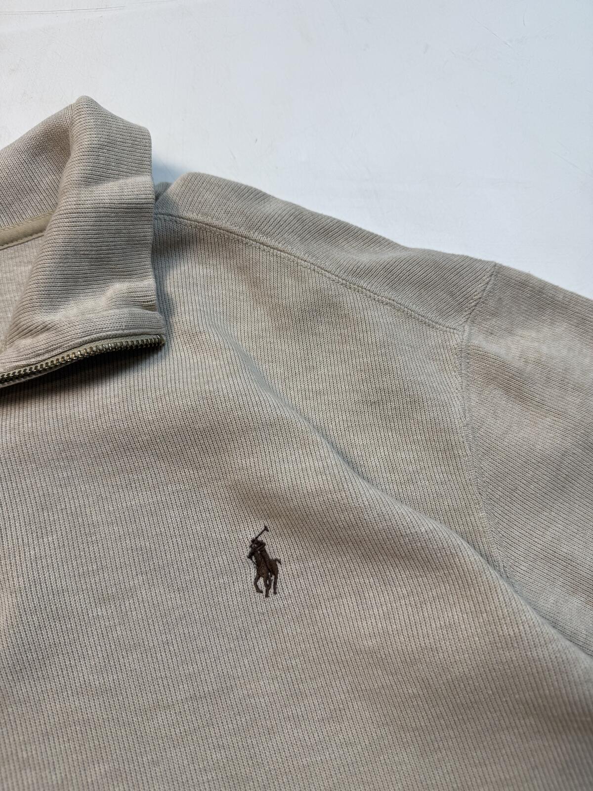 Vintage Polo Ralph Lauren quarter zip sweatshirt (XXL)